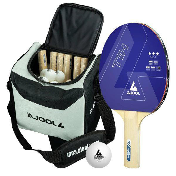 Set de tenis de mesa con 14 palas, 30 pelotas y bolsa Joola HIT 2/5