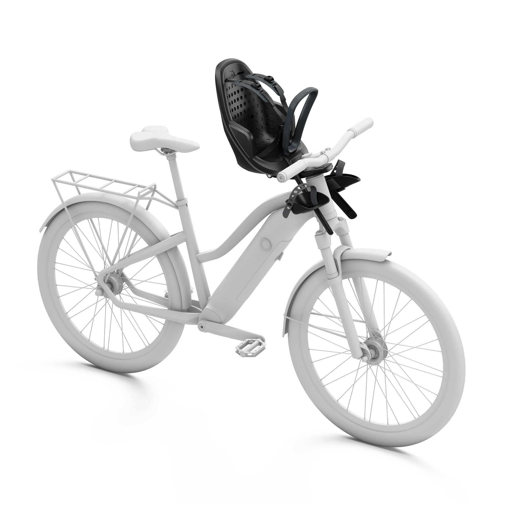 Thule Yepp 2 Mini przedni fotelik dziecięcy Midnight Black