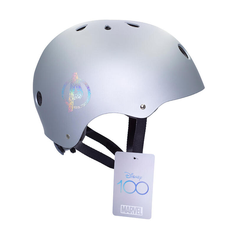 Casque de vélo Enfant Garçons Marvel Avengers Platine 56-59 cm