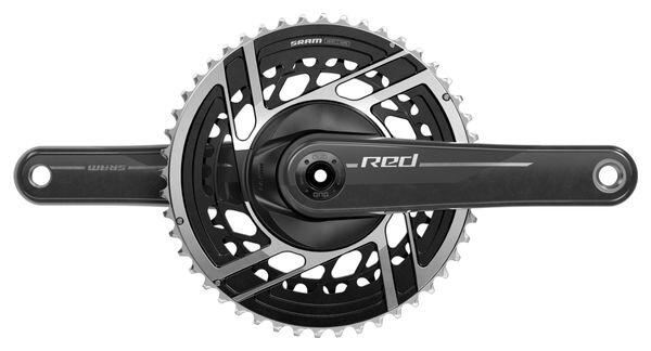 SRAM Guarnitura Sram Red E1 50/37T 12S Natural Carbon Black