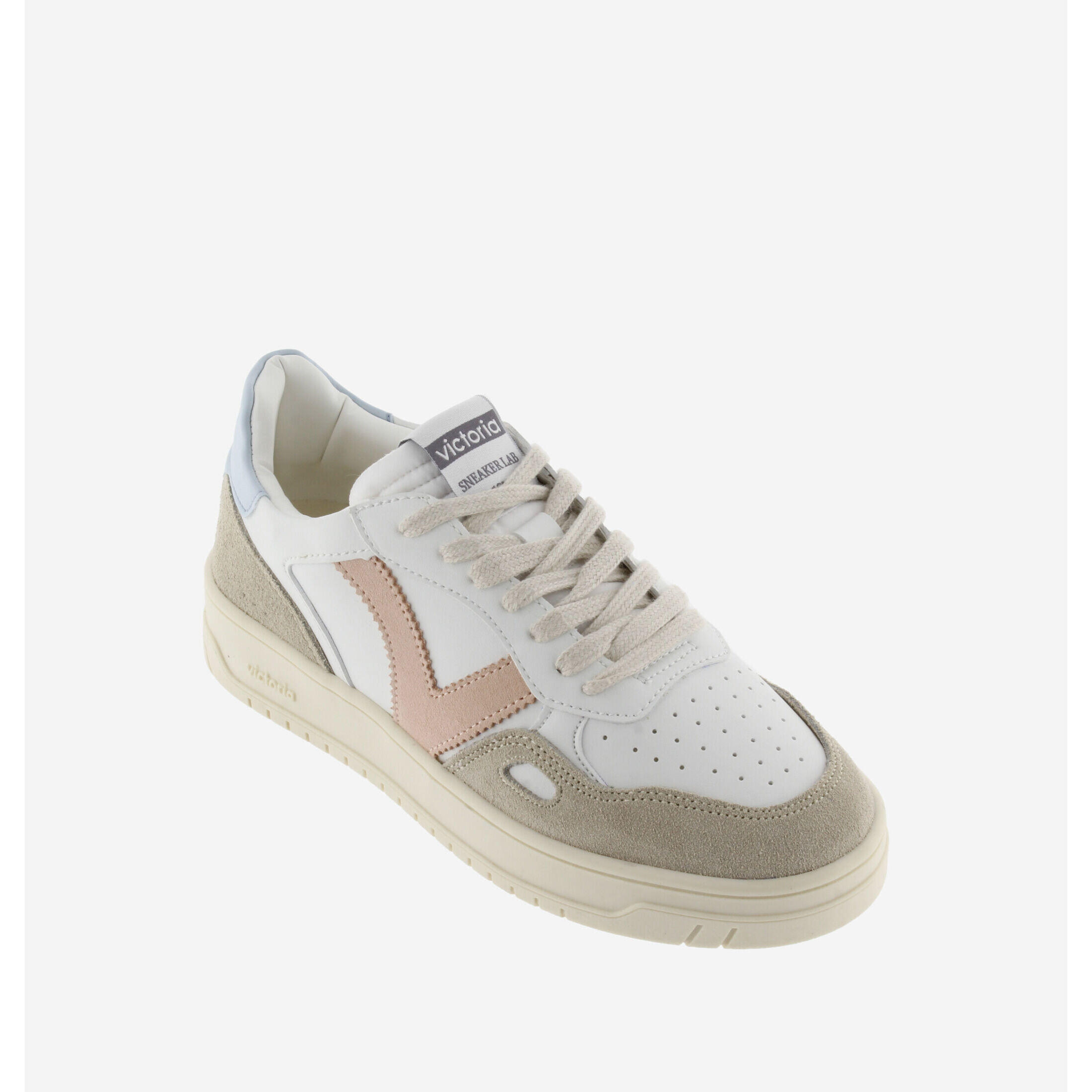 Baskets basse effet cuir femme Victoria 2/6