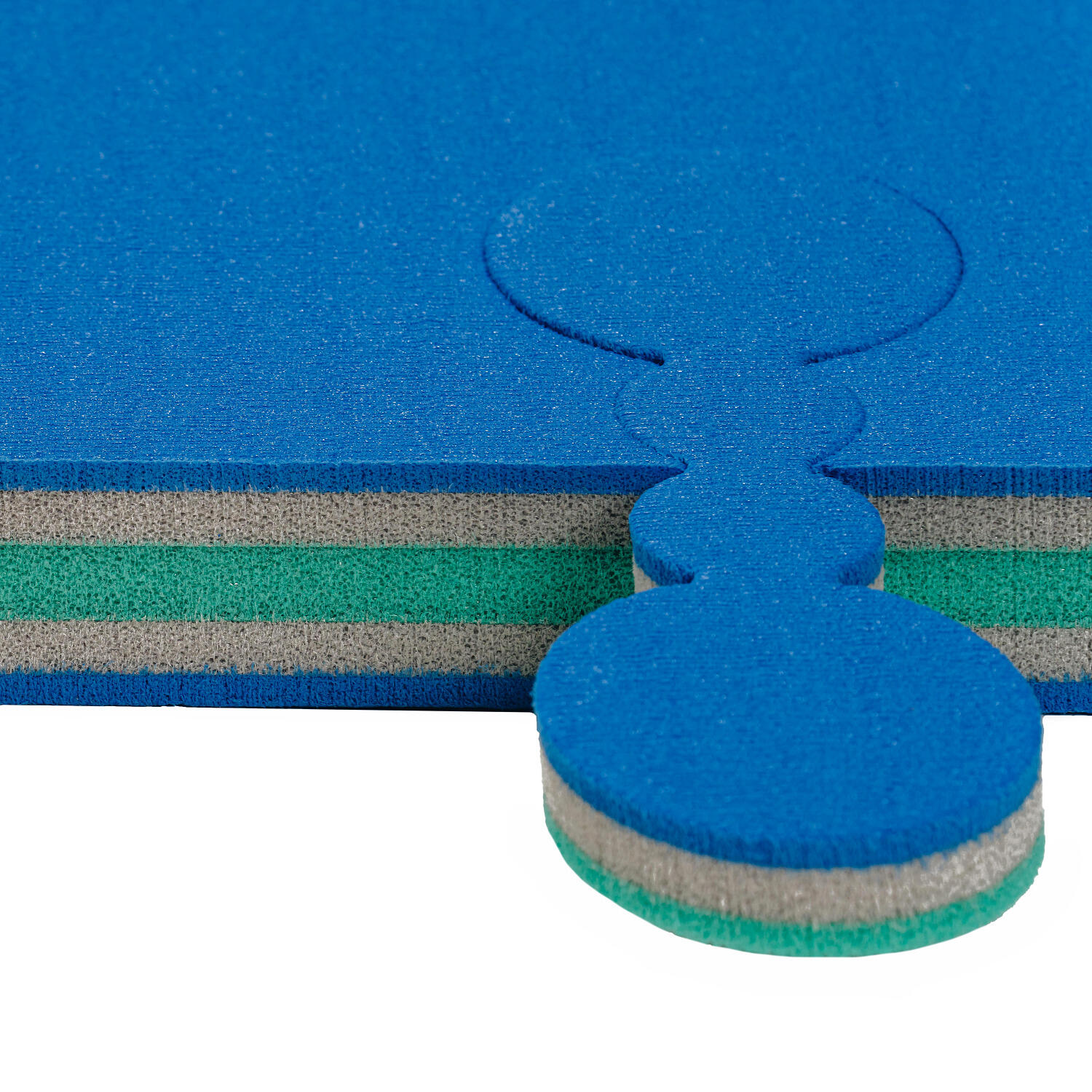 Judomatte Green ITIS-Easy Judo Unisex Blau-Grün 2/6