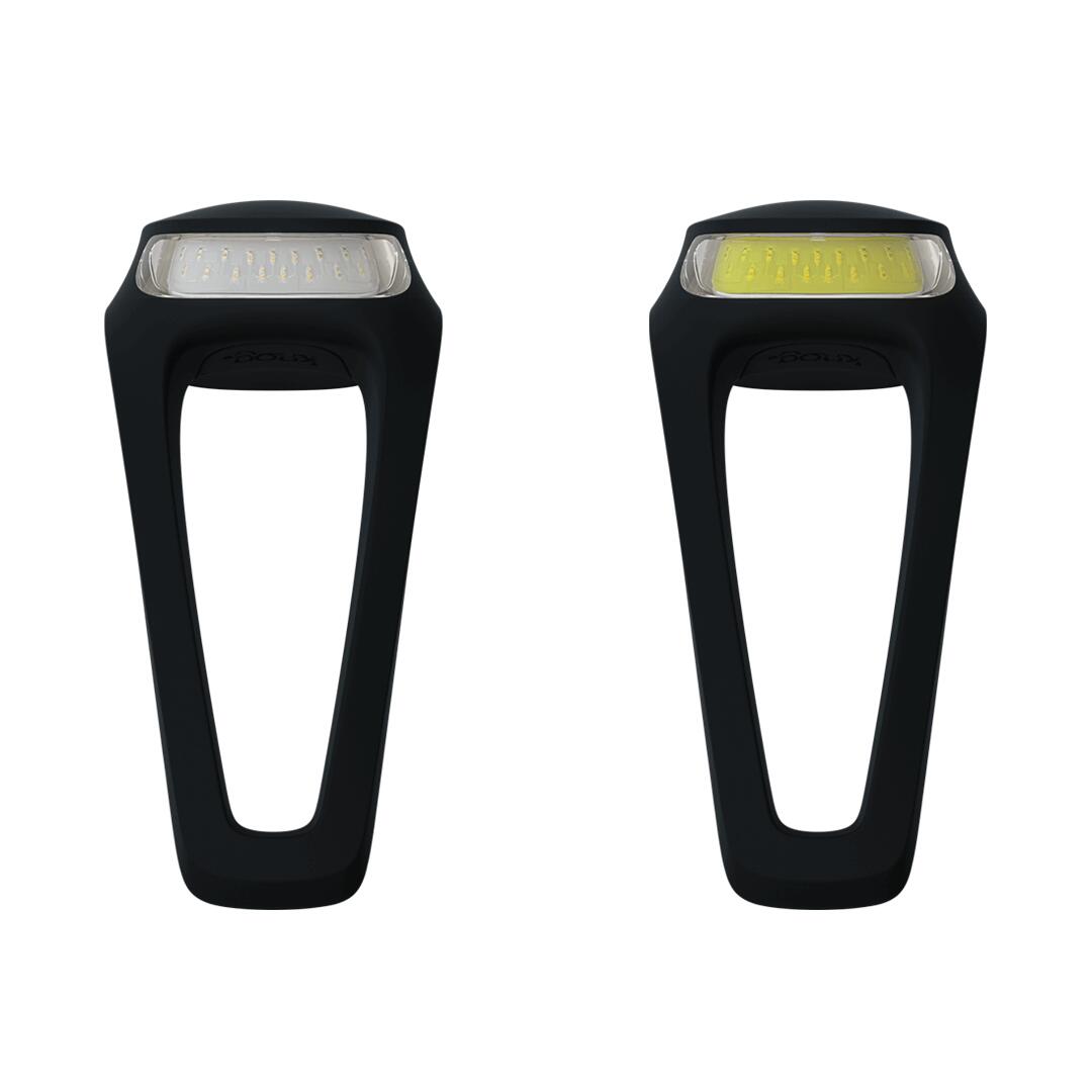 Knog Frog V3 Twinpack Bike light set  - Spider Black 1/7