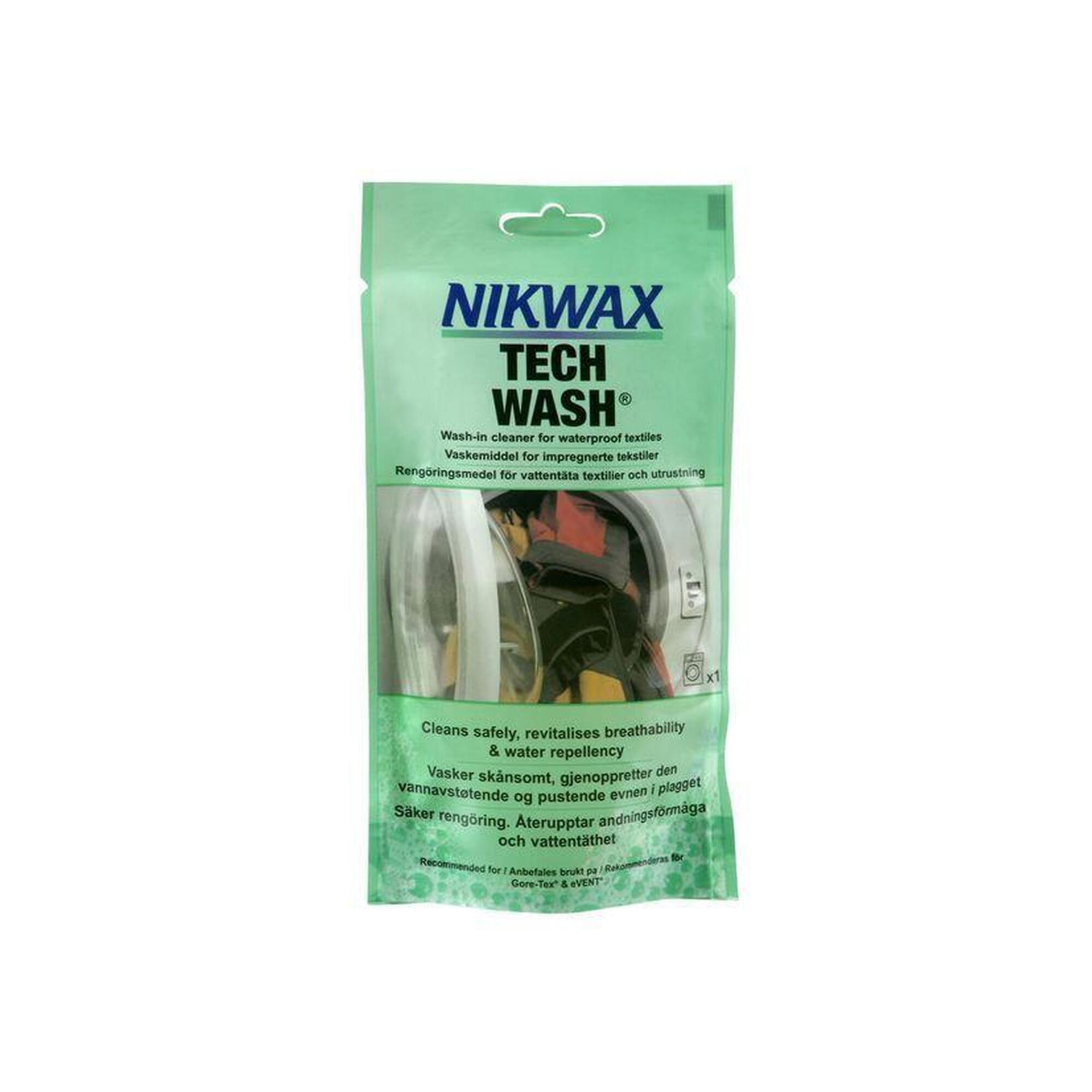 NIKWAX Prací prostředek Tech Wash - sáček 100 ml