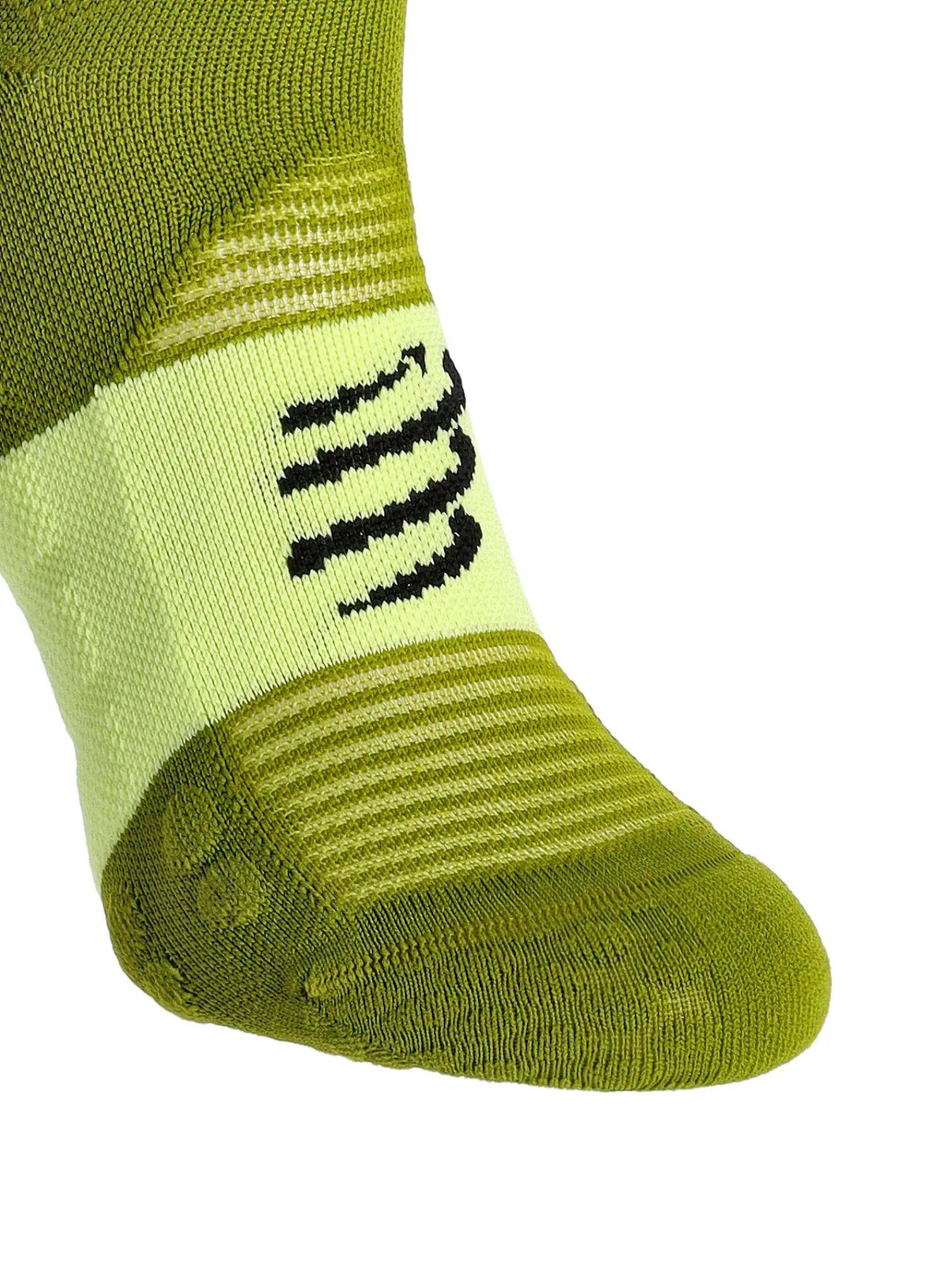Calcetines Compressport Ultra Trail Low Verde 4/4