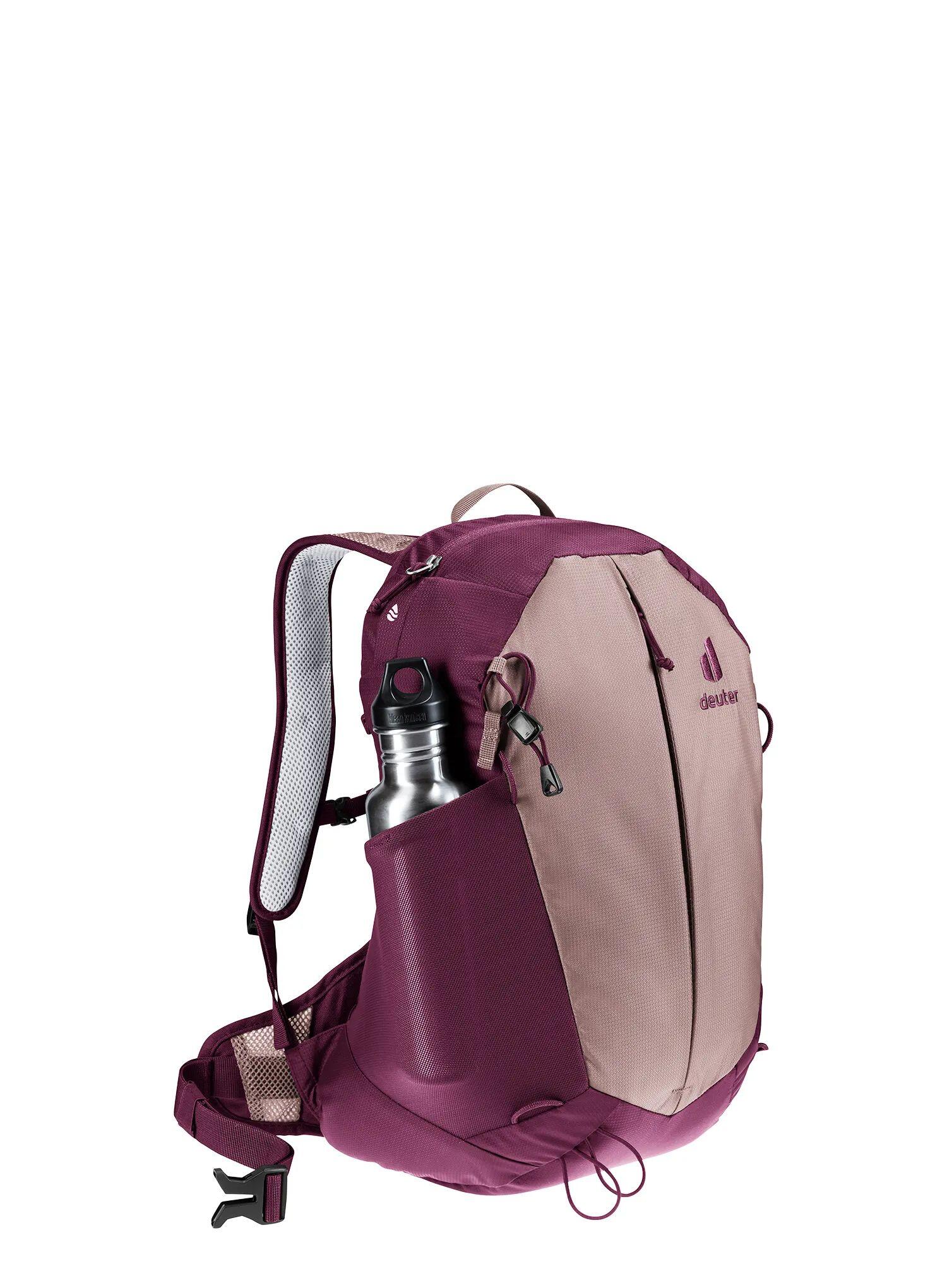 Sac à dos femme Deuter AC Lite 15 SL 15 L Ashrose Cassis ventilé léger recyclé 7/7