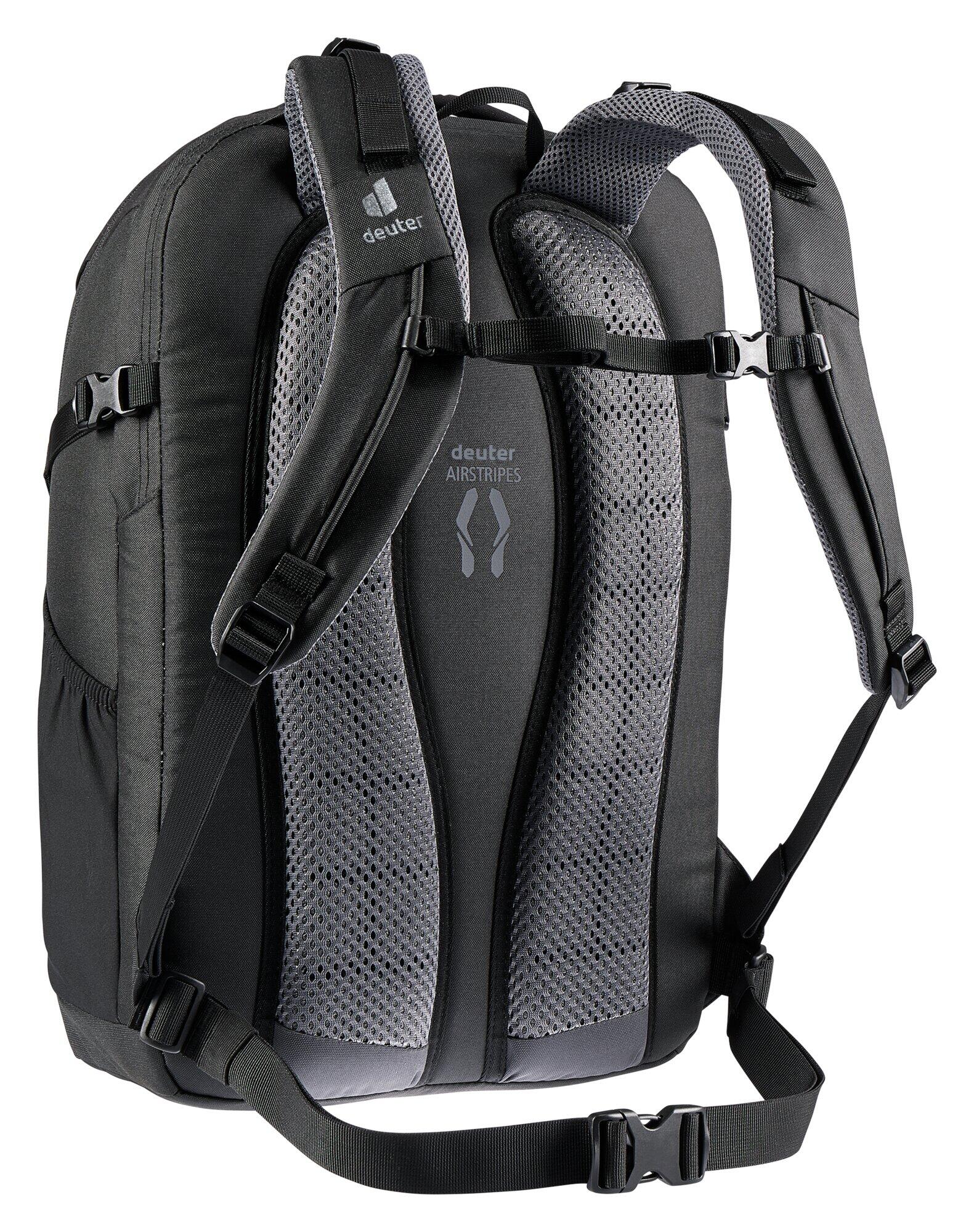 Sac à dos urbain Deuter Gigant noir ergonomique 20L compartiment laptop 5/7