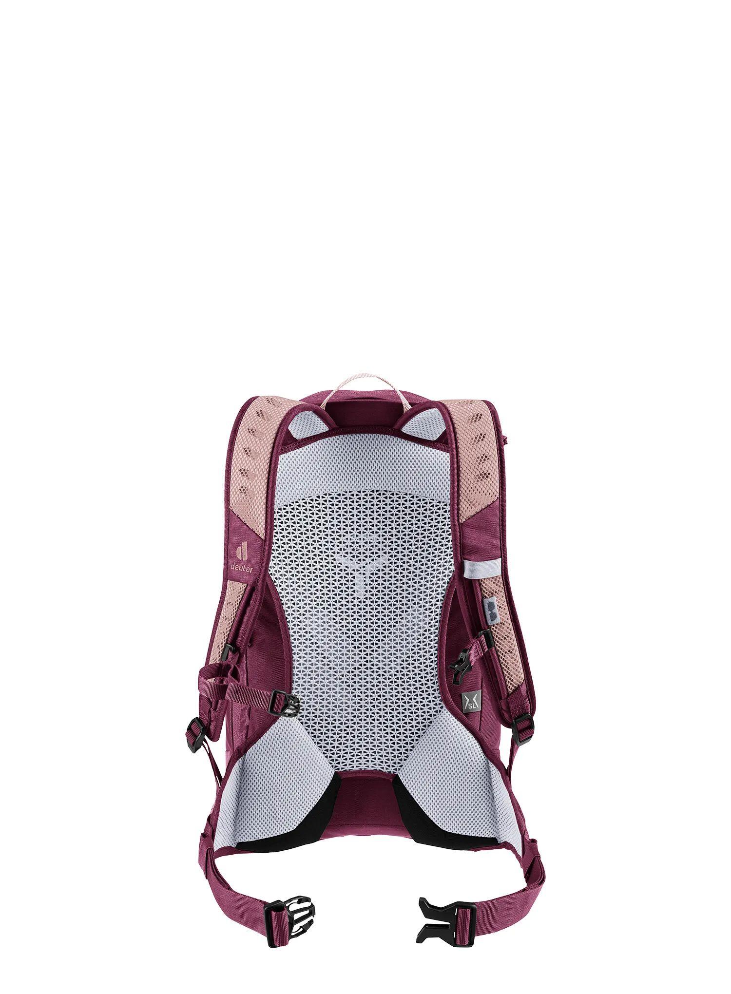 Sac à dos femme Deuter AC Lite 15 SL 15 L Ashrose Cassis ventilé léger recyclé 4/7