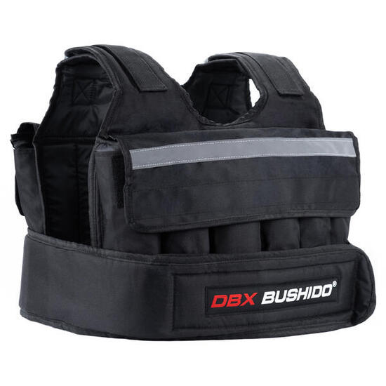 Gewichtswesten Trainingsweste 12 Einsätze DBX BUSHIDO (Leer)