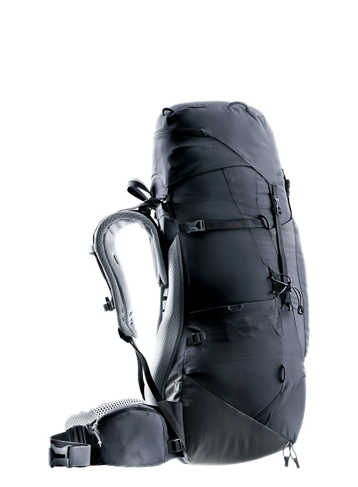 Plecak trekkingowy damski Deuter Aircontact Lite 45 + 10 SL - black/graphite 5/13