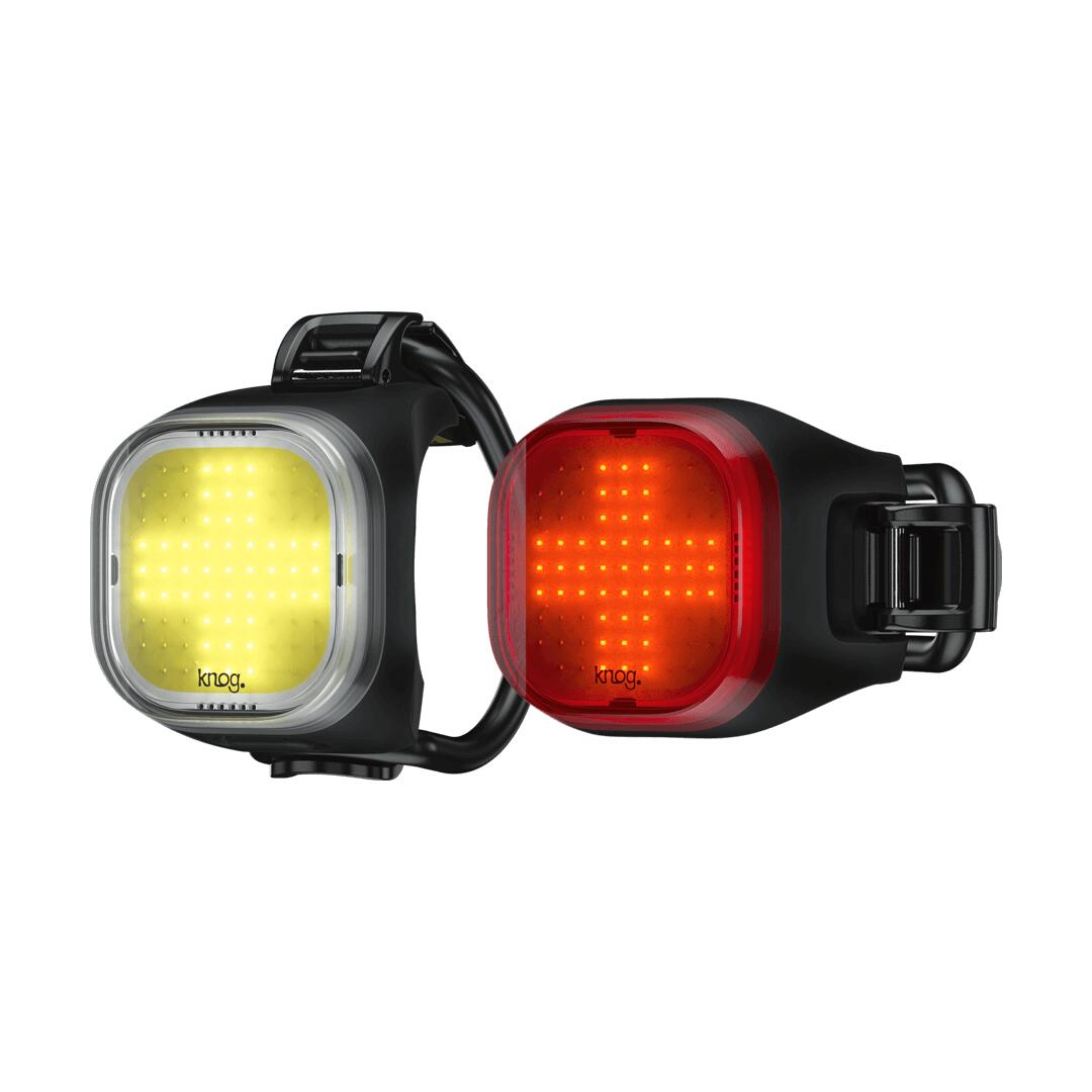 Knog Blinder Mini Twinpack Bike light set -Cross 2/5