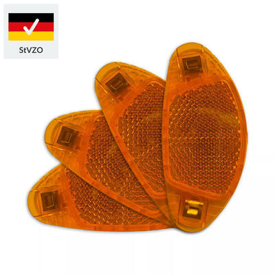 Fahrradspeichenreflektoren Set mit 4 Stück