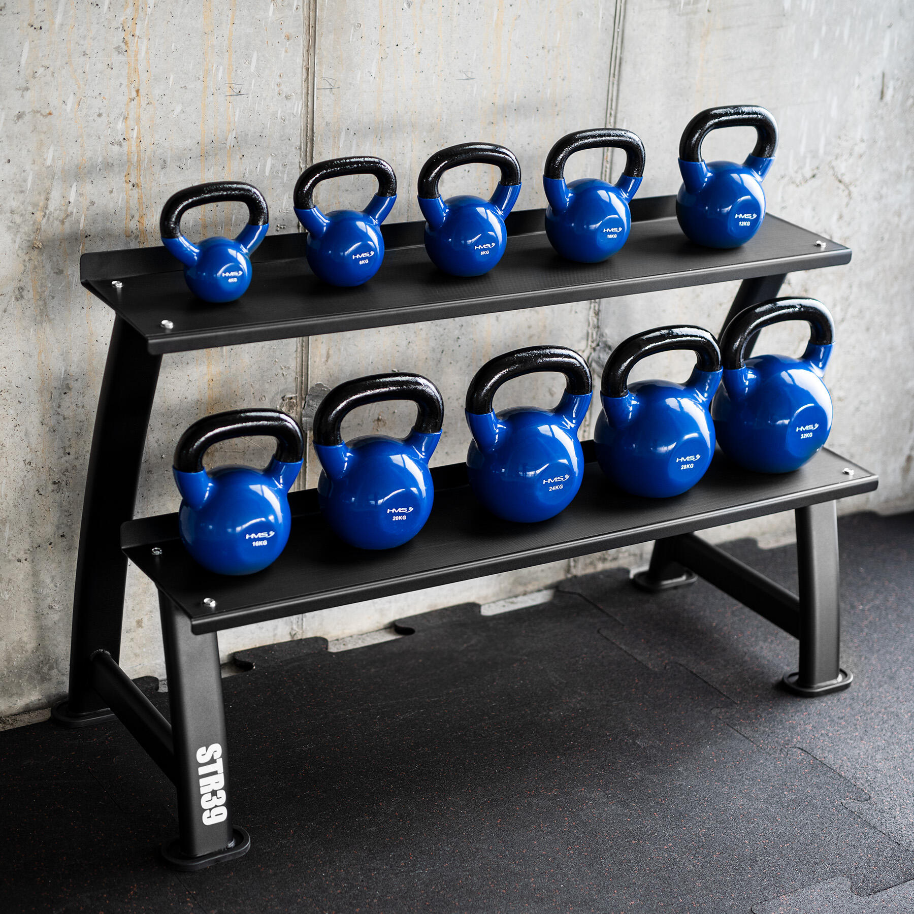 KETTLEBELLS STAND TWEE VERDIEPINGEN COMMERCIËLE STR39 HMS 3/7