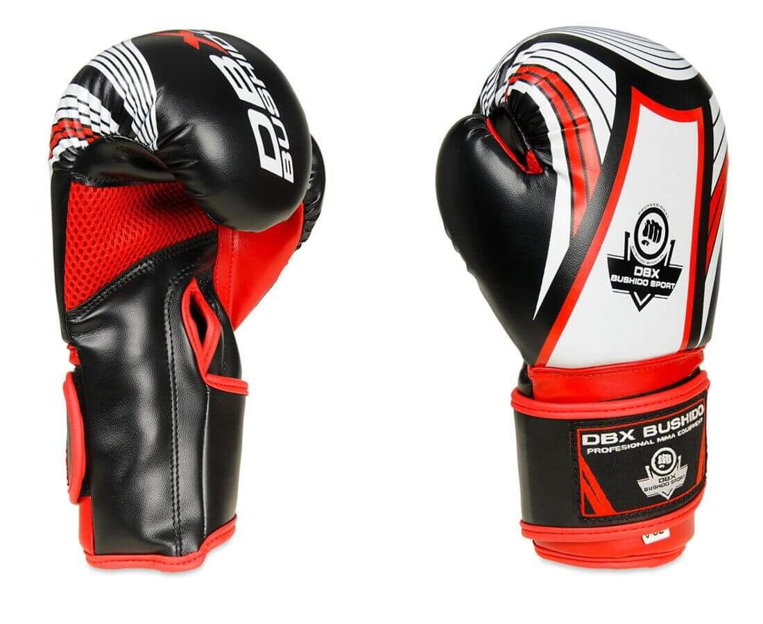 Reflexball + Boxhandschuhe + Befestigung DBX BUSHIDO 3/5