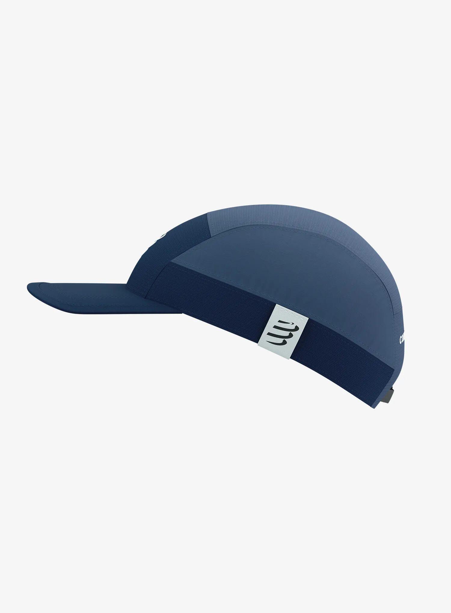 Casquette Compressport 5 Panel Light Cap Bleu 5/5