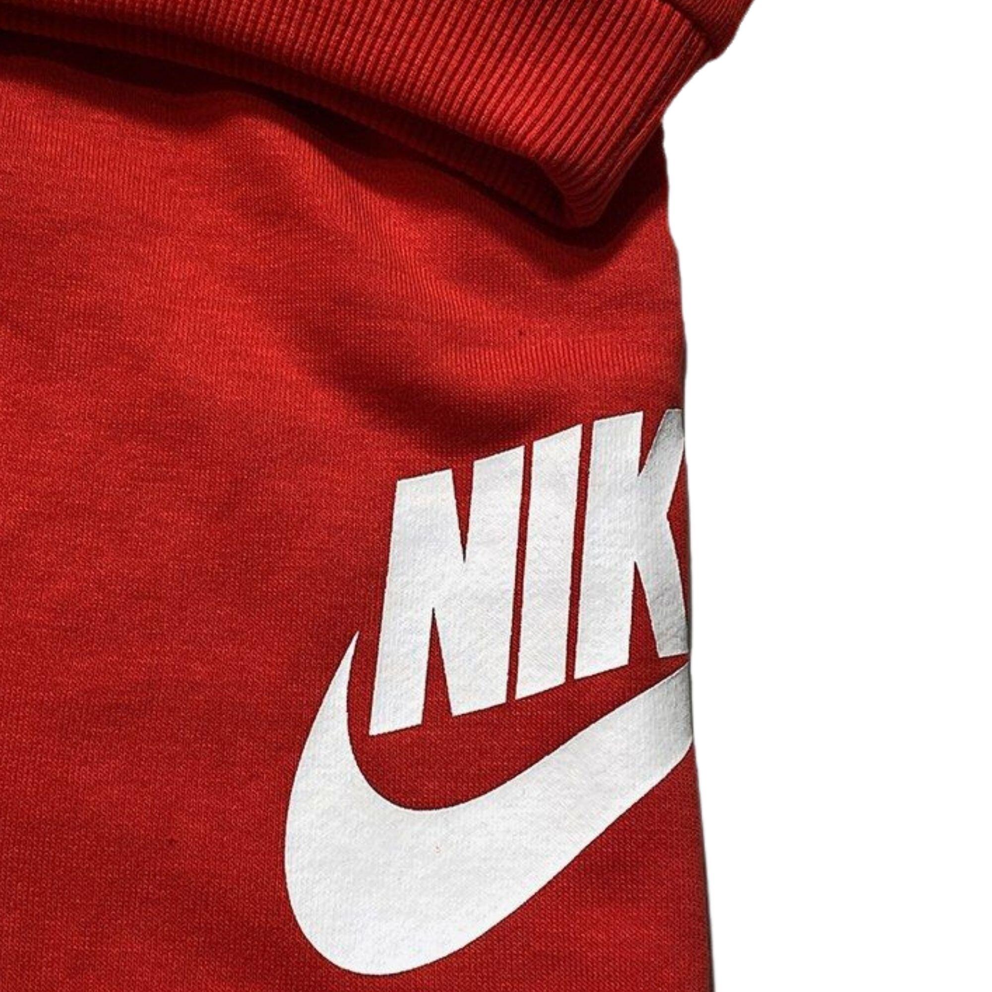 Tuta bambino nike club french terry - rosso 3/3