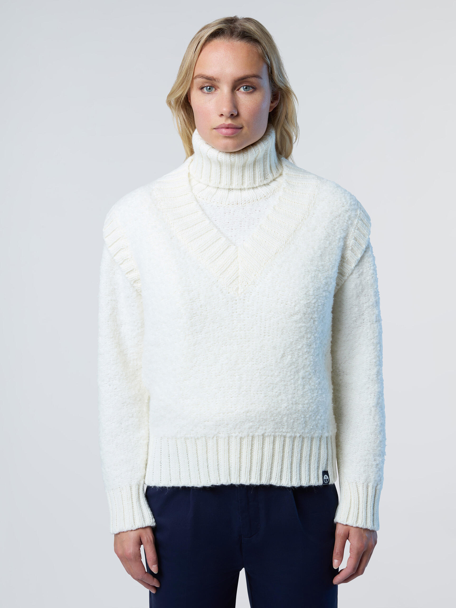 NORTH SAILS Chaleco de bouclé ecológico para mujer