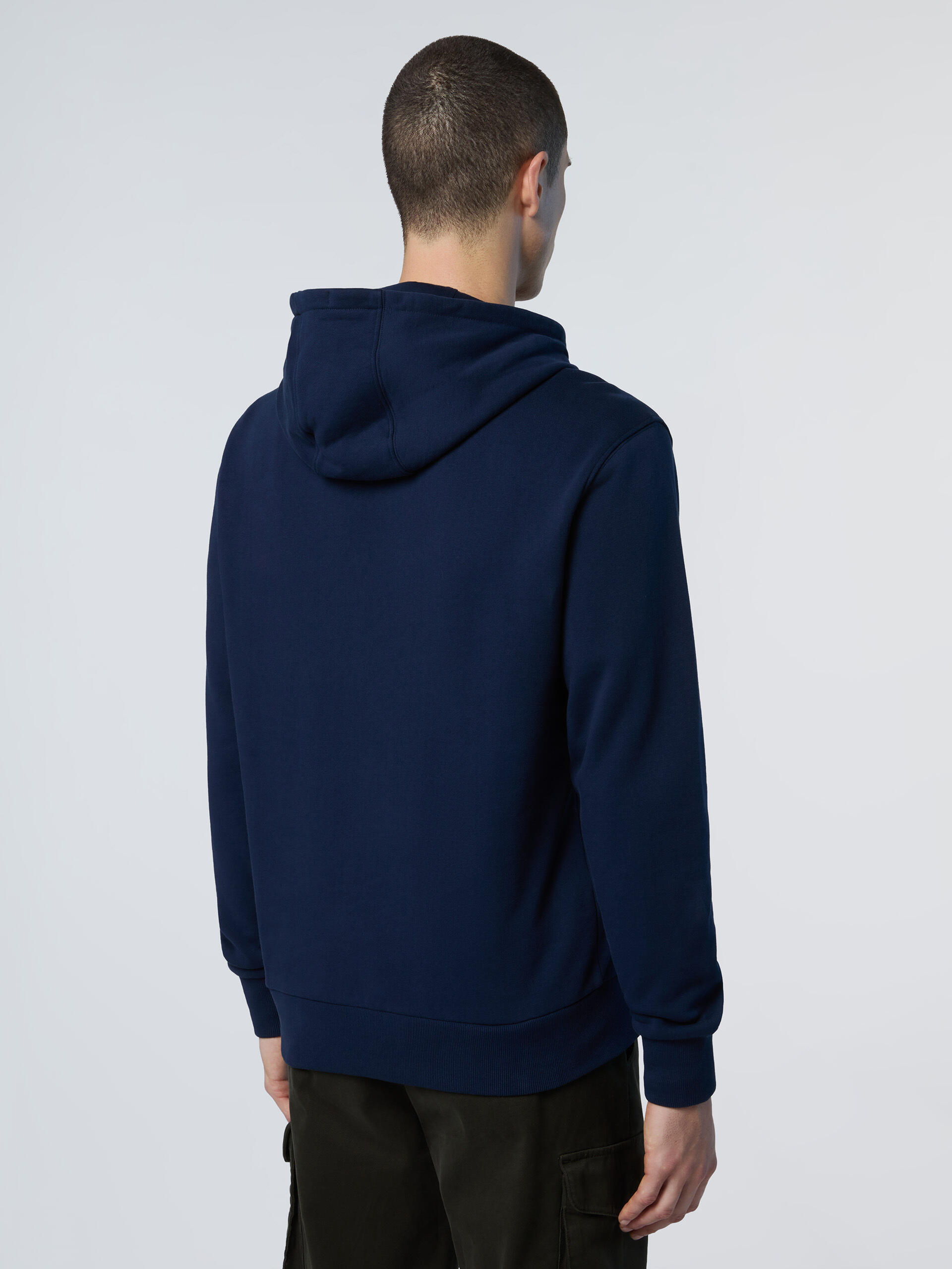 Sudadera con capucha y estampado para hombre 2/7
