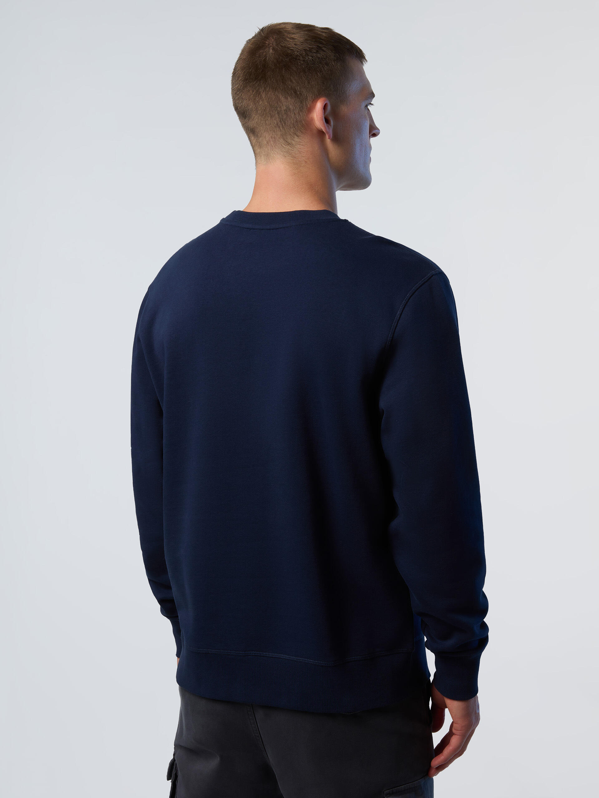 Felpa con patch logo da uomo 2/7