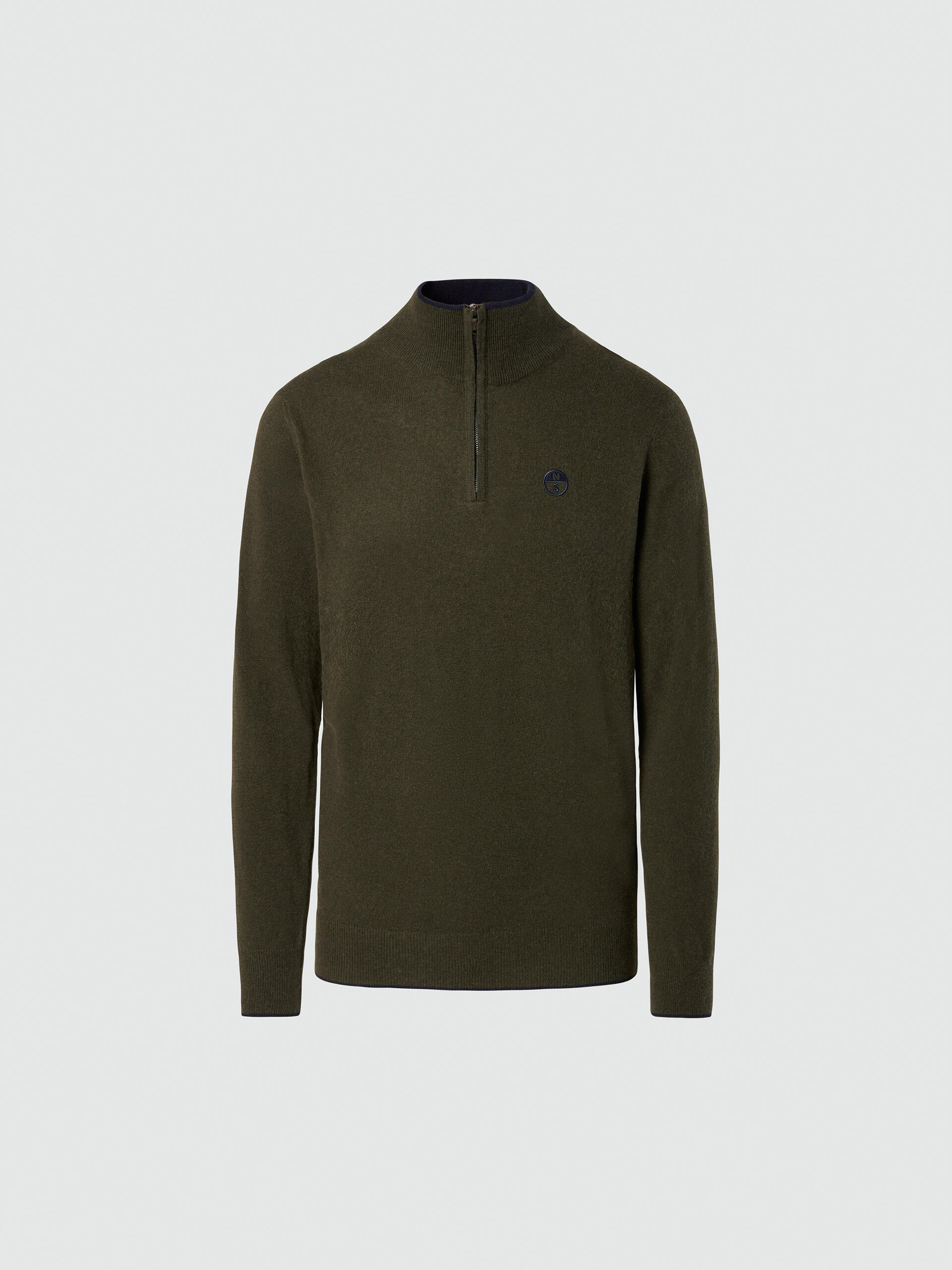 Pull zippé en cachemire homme 3/3