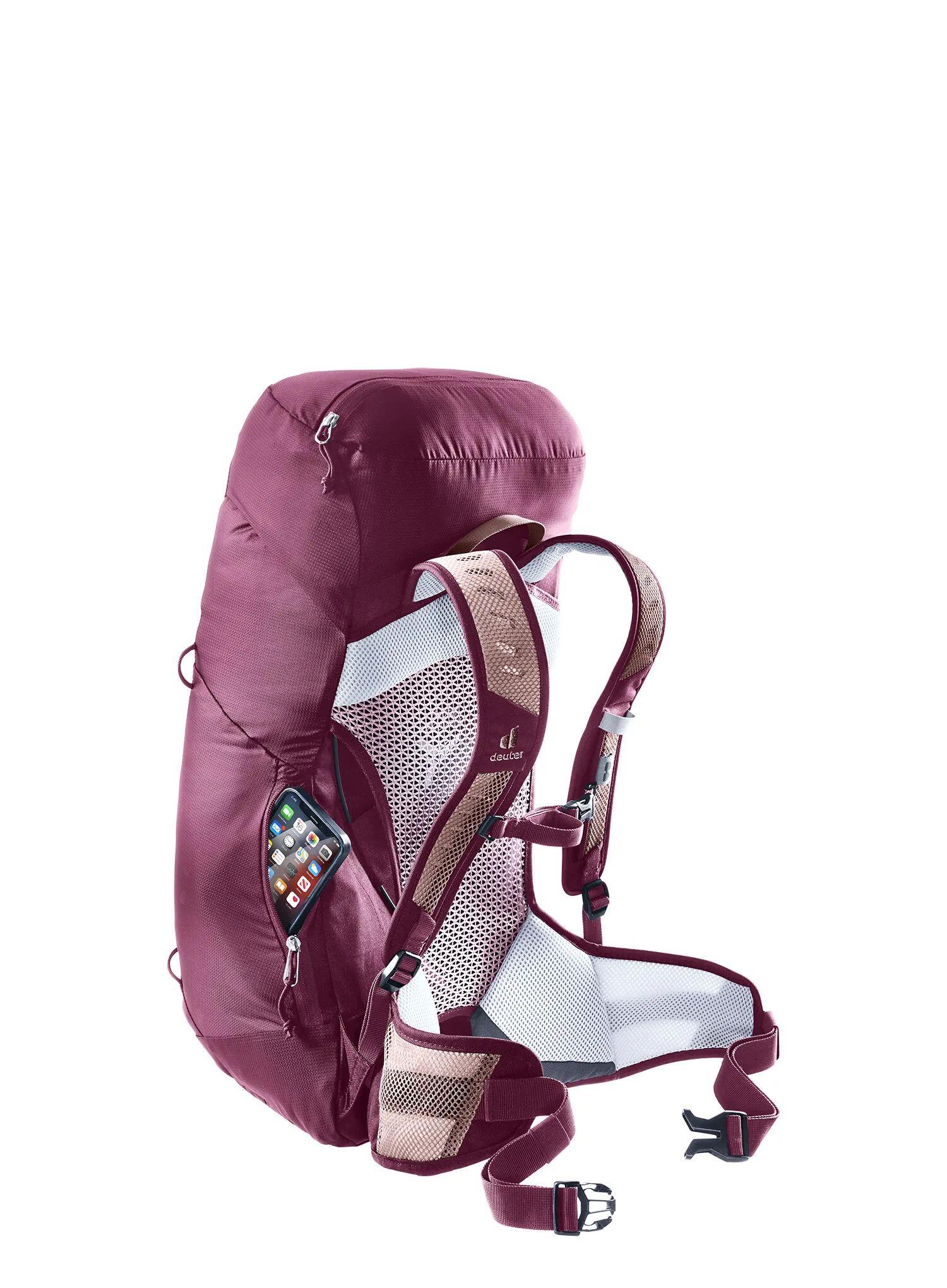 Plecak damski Deuter AC Lite 22 SL - ashrose/cassis 6/7