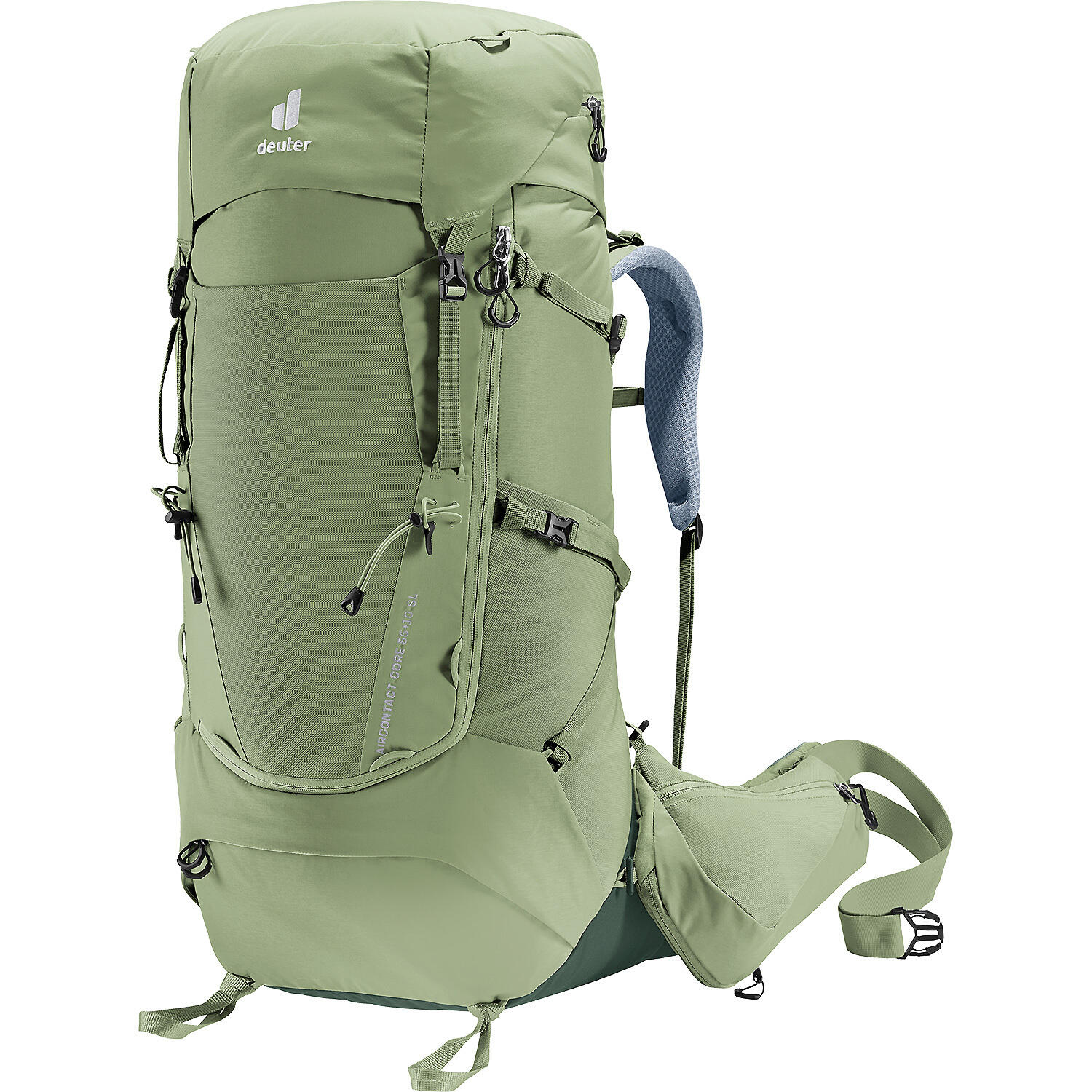 Plecak trekkingowy damski Deuter Aircontact Core 55 + 10 SL - grove/ivy