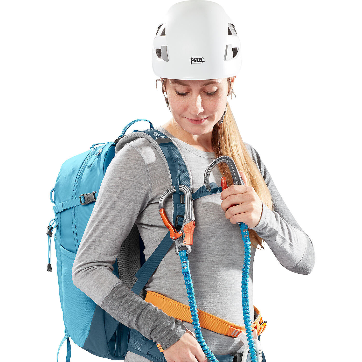 Plecak turystyczny damski Trail 23 SL niebieski 4/7