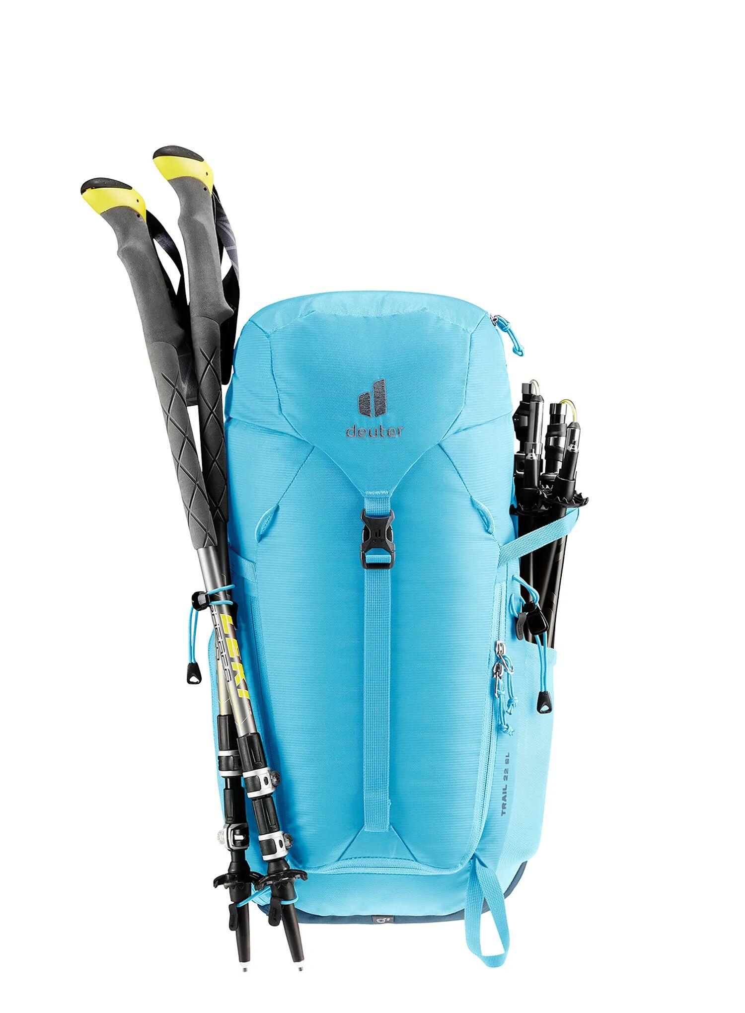 Zaino Deuter Trail 22 SL 22L, Lagoon Atlantic, Airstripes ventilato 7/7