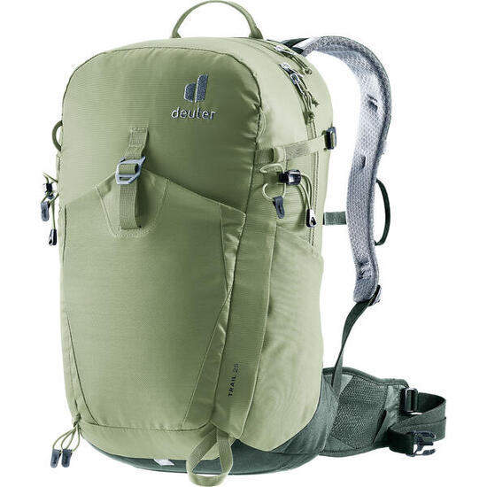 Klettern - Rucksack - Atmungsaktiv, Regenhülle - Trail 25 - black-shale
