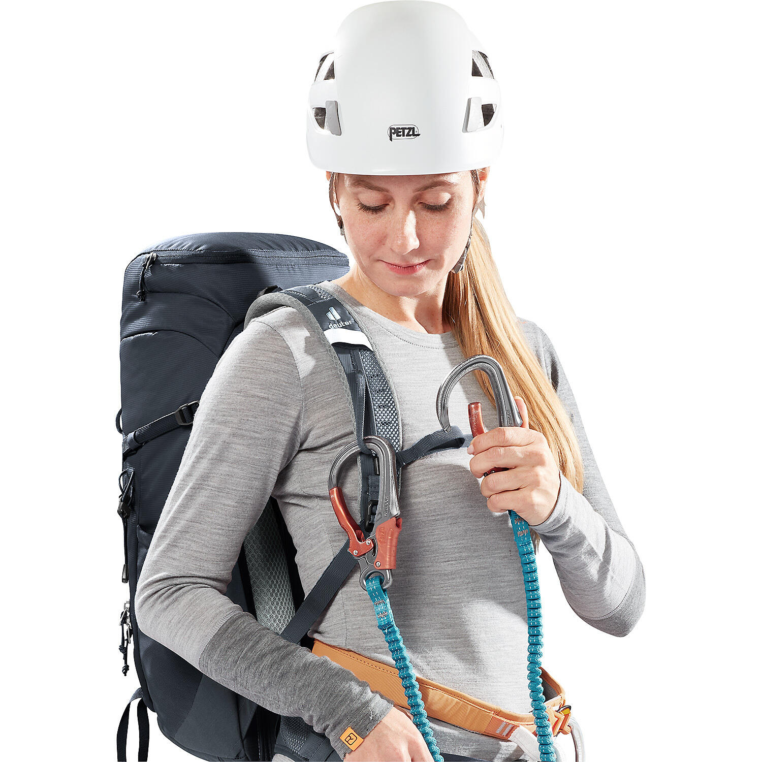 Zaino Deuter Trail 22 SL 22L Donna, Nero, Airstripes, Schienale corto 5/7