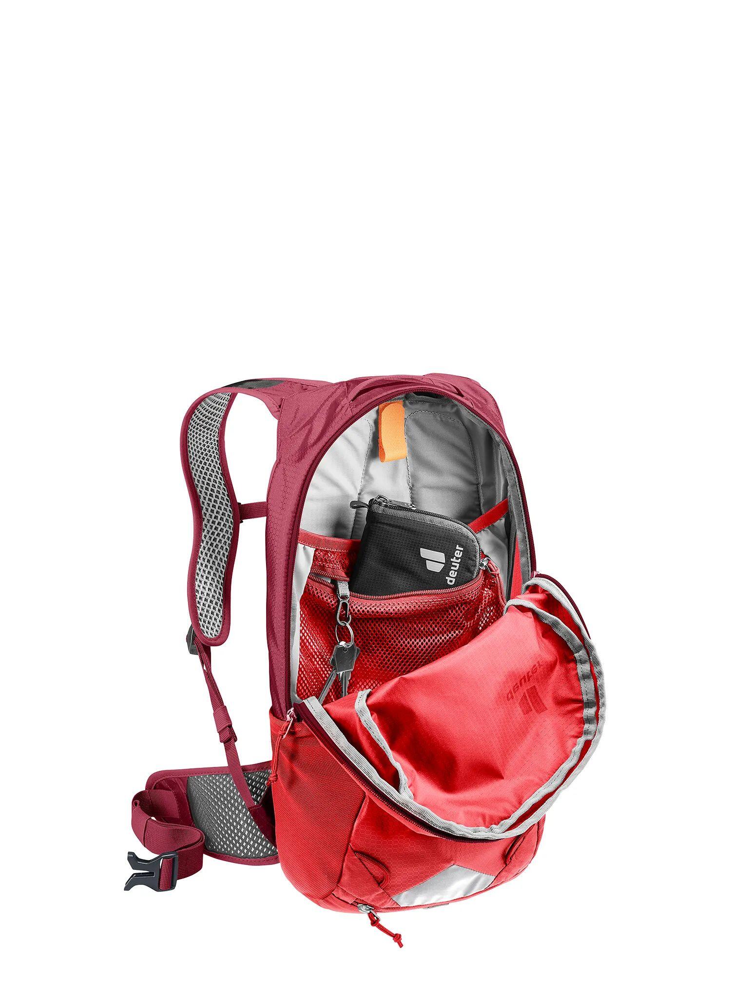 Deuter Race 12L sac à dos vélo ventilé Airstripes 100% recyclé compatible 3L 5/7
