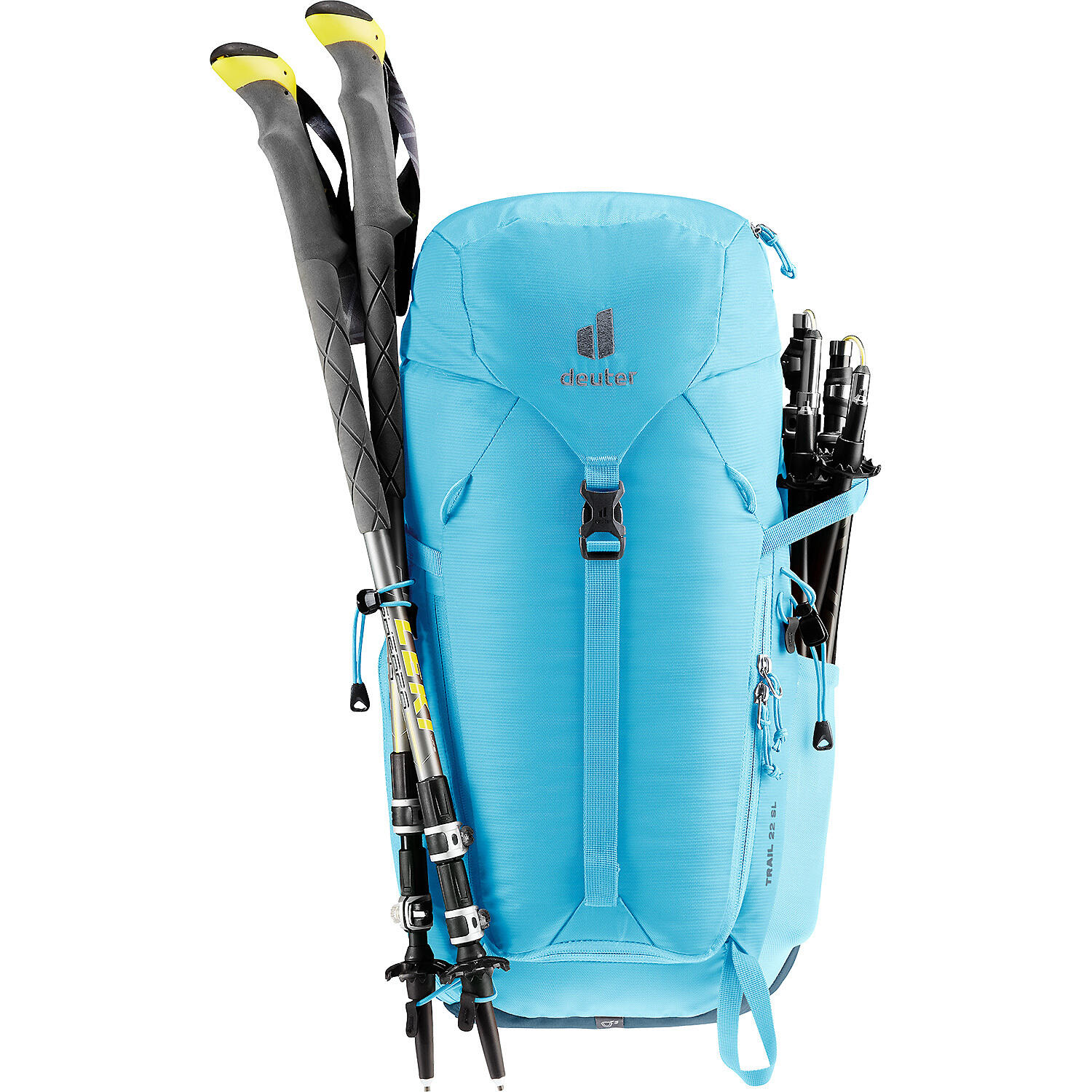 Zaino Deuter Trail 22 SL 22L, Lagoon Atlantic, Airstripes ventilato 3/7