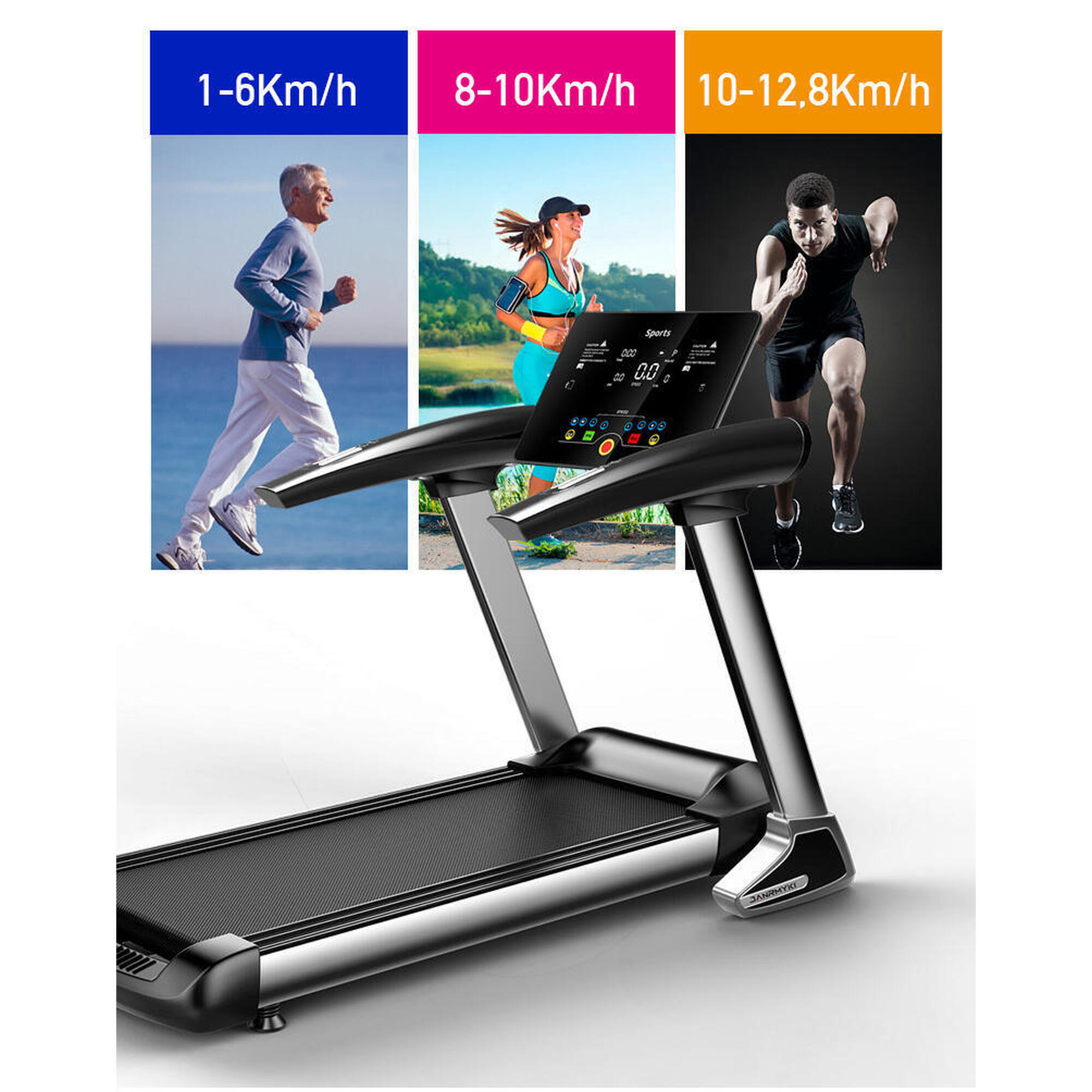 Passadeira de corrida inteligente Clover Fitness A8