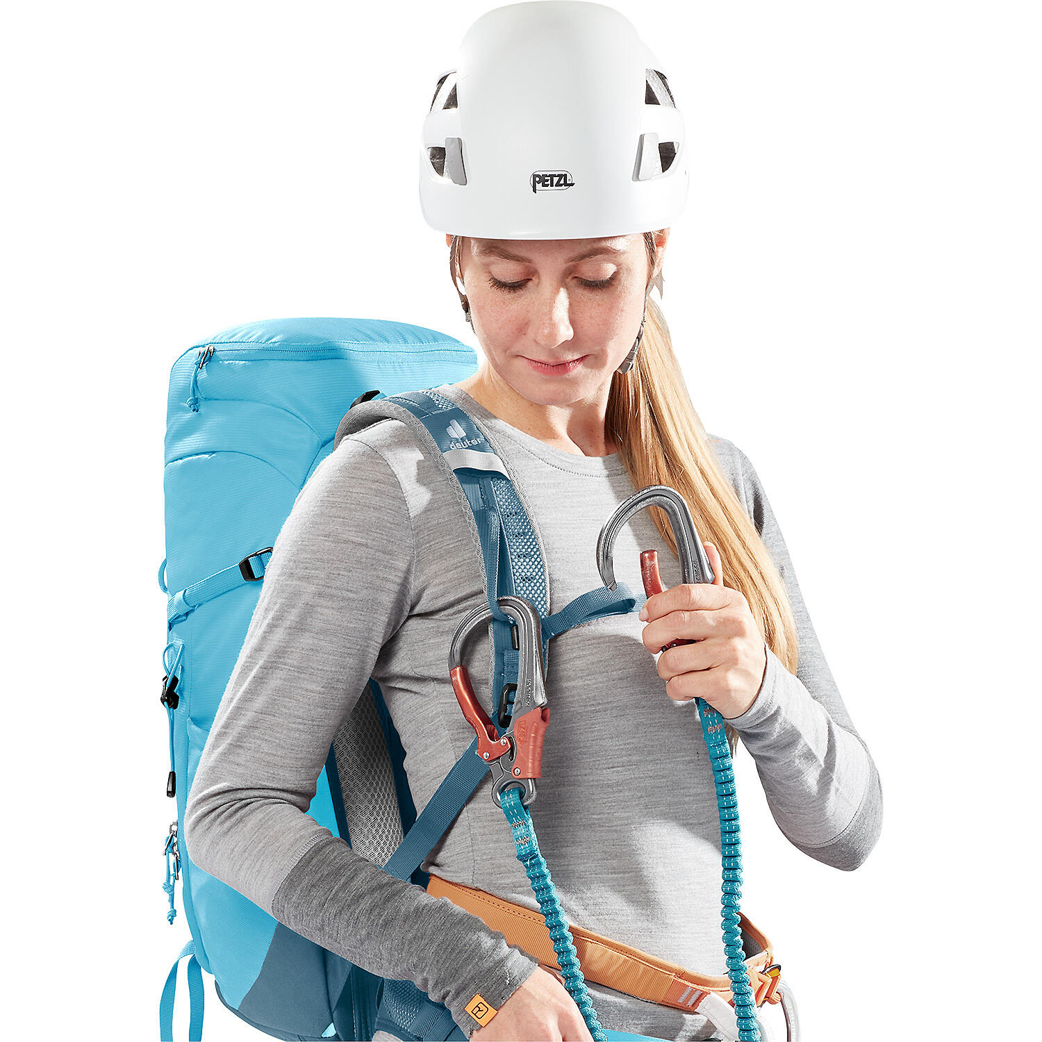 Zaino Deuter Trail 22 SL 22L, Lagoon Atlantic, Airstripes ventilato 5/7