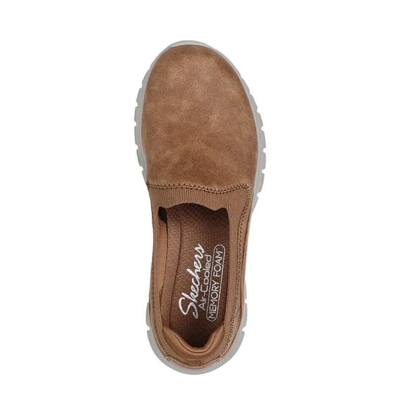 Zapatillas Mujer Skechers Slip-on Graceful - Leaning I Marrón 3/5