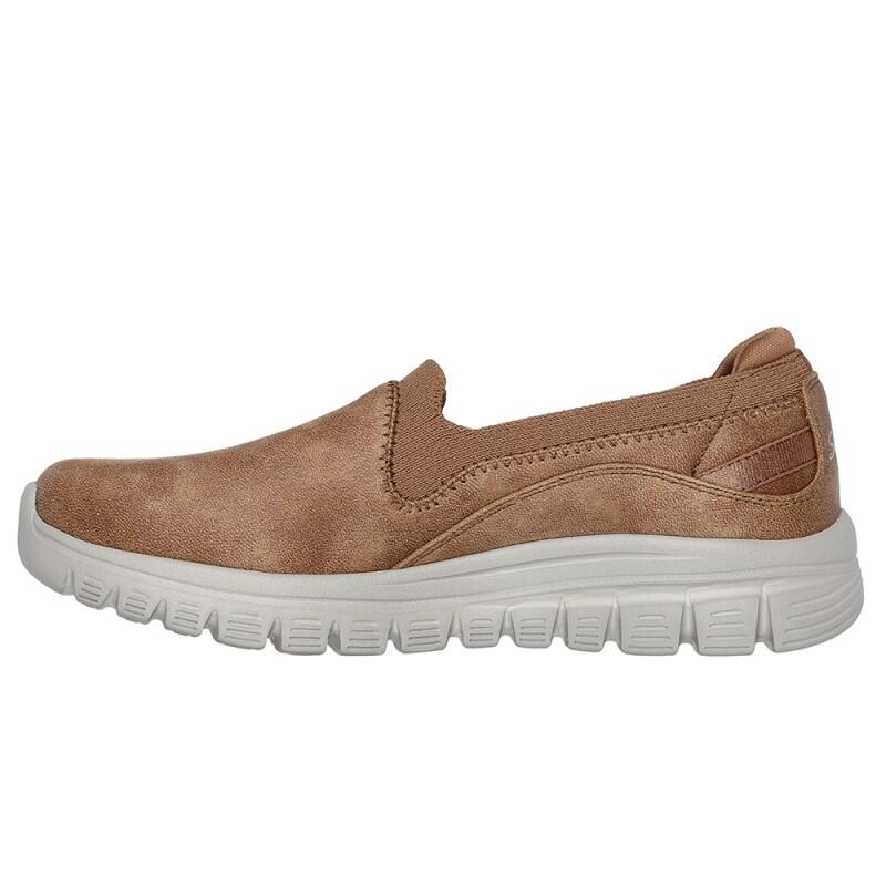 Skechers - Zapatillas Mujer Skechers Slip-on Graceful - Leaning I Marrón - Chaussures De Sport - Marron - Decathlon