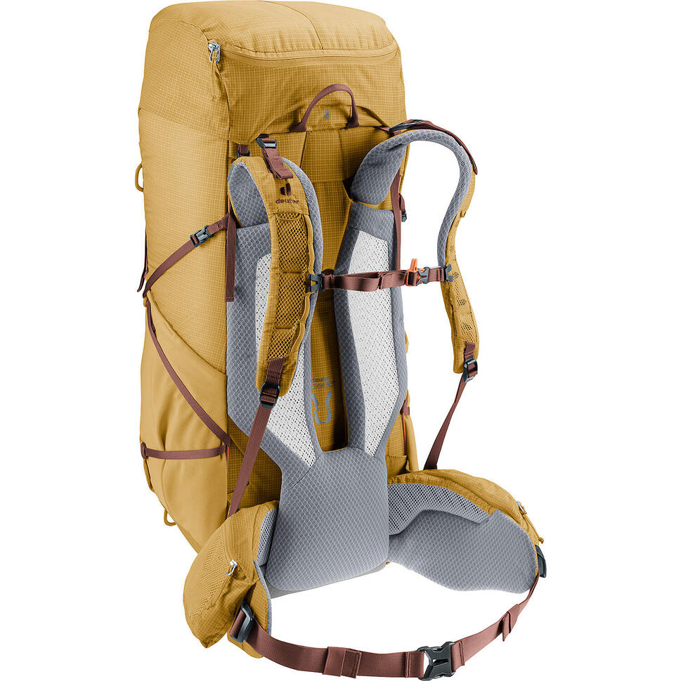 Plecak trekkingowy Deuter Aircontact Ultra 50 + 5 - savanna/raisin