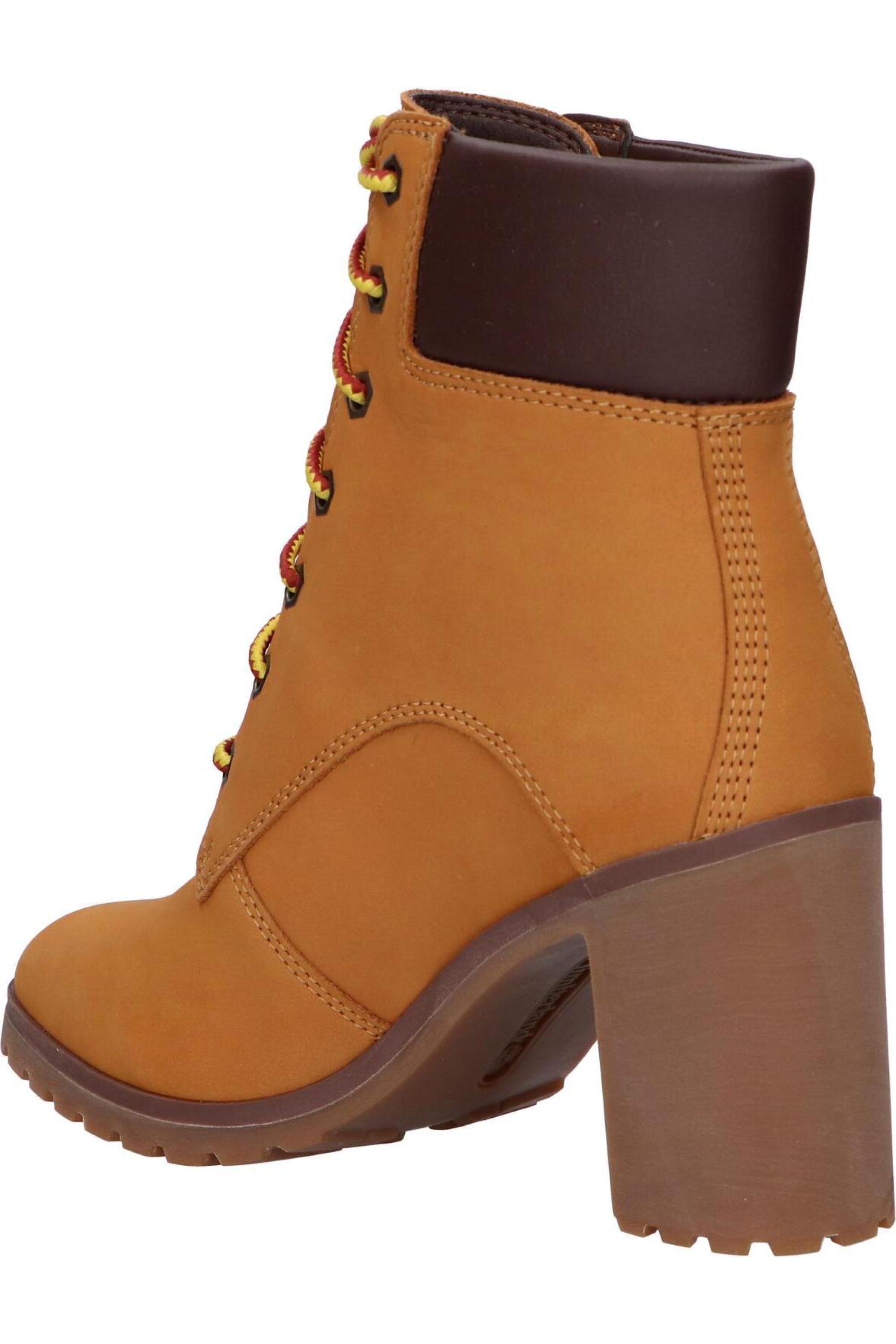 Stivali donna stringati Allington con tacco 5/5