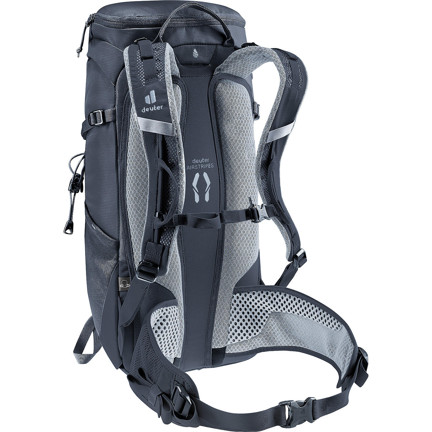 Mochila Deuter Trail 16 SL mujer 16 L negra Airstripes armazón Delrin® en U 2/7