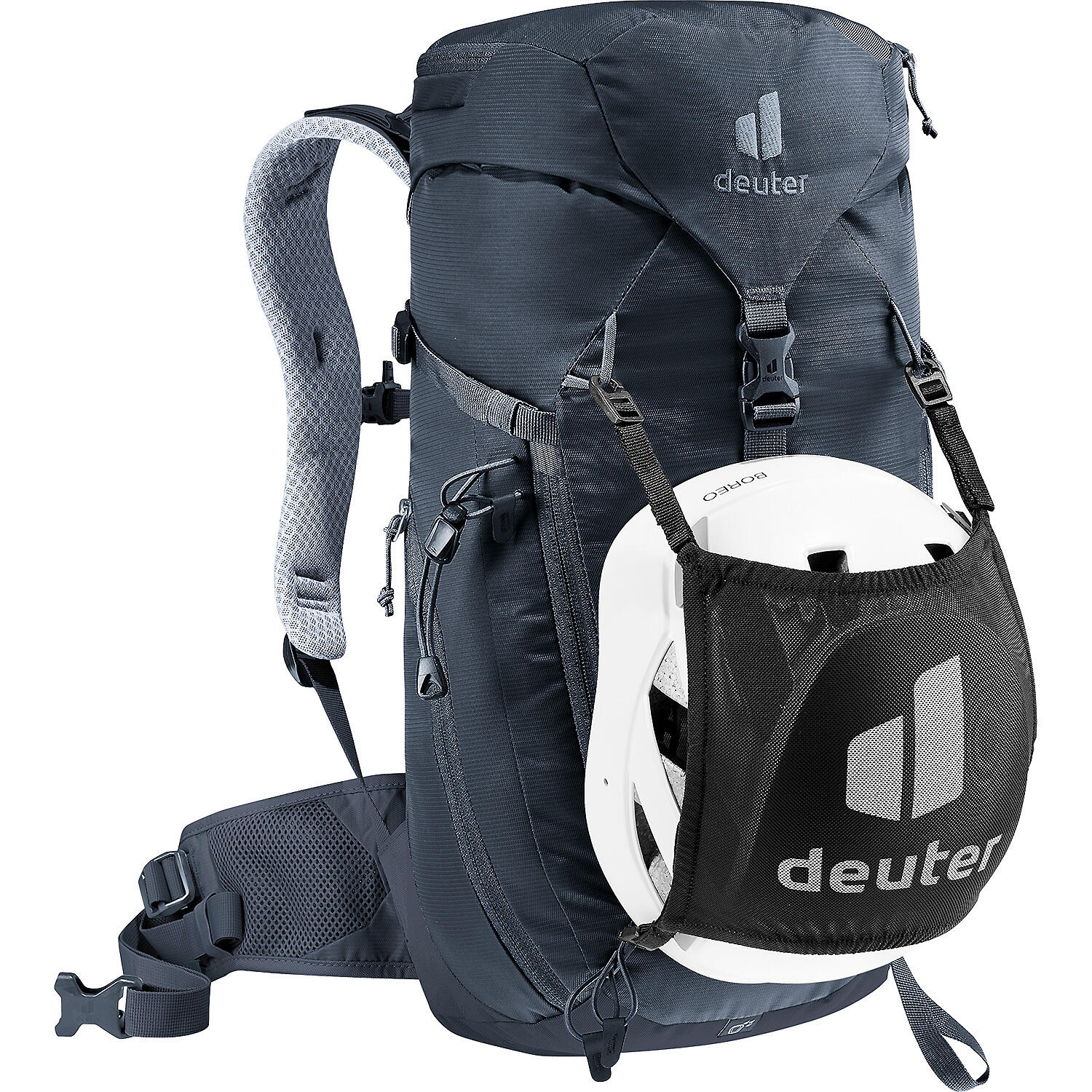 Mochila Deuter Trail 16 SL mujer 16 L negra Airstripes armazón Delrin® en U 5/7