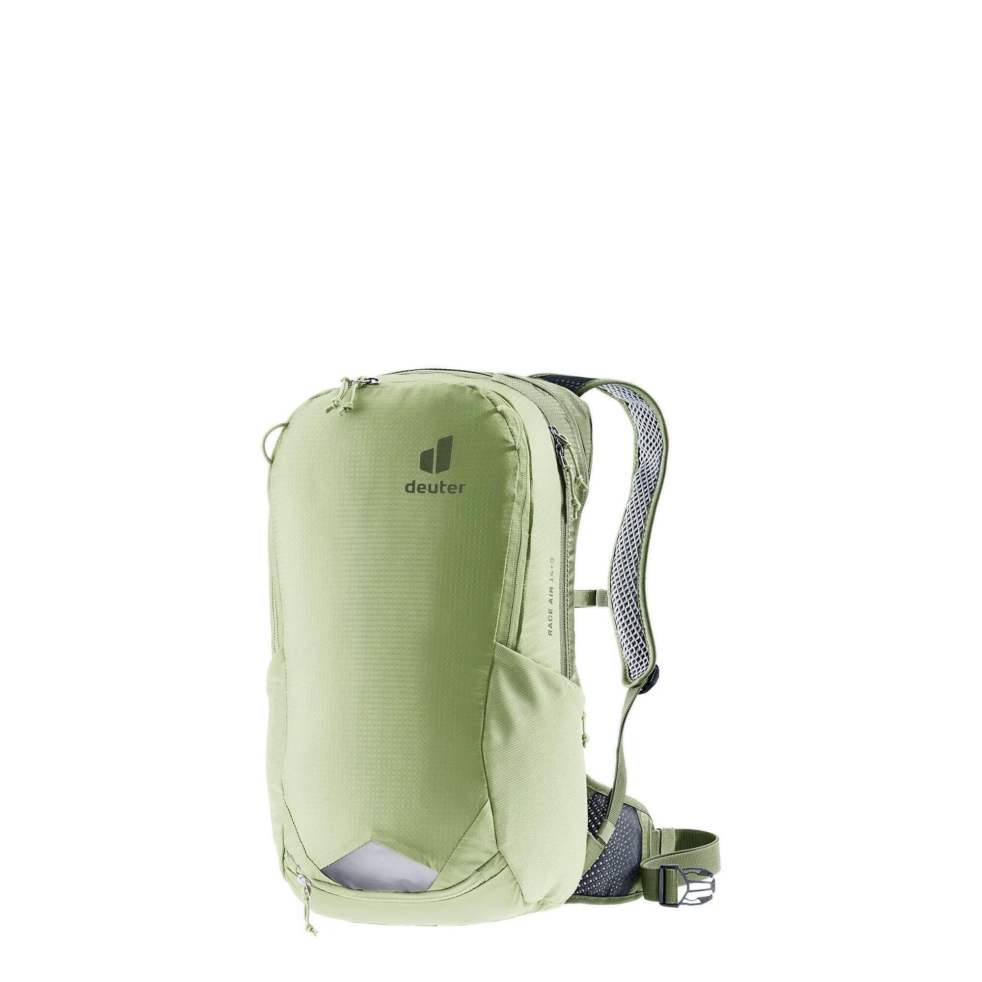 Plecak rowerowy Deuter Race Air 14 + 3 - mineral/grove