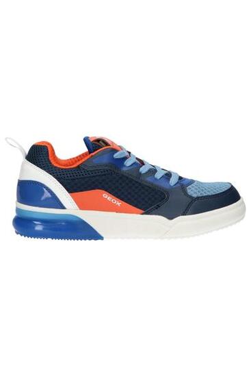 Chaussures enfants Geox Jr Grayjay bleu foncé et orange 35