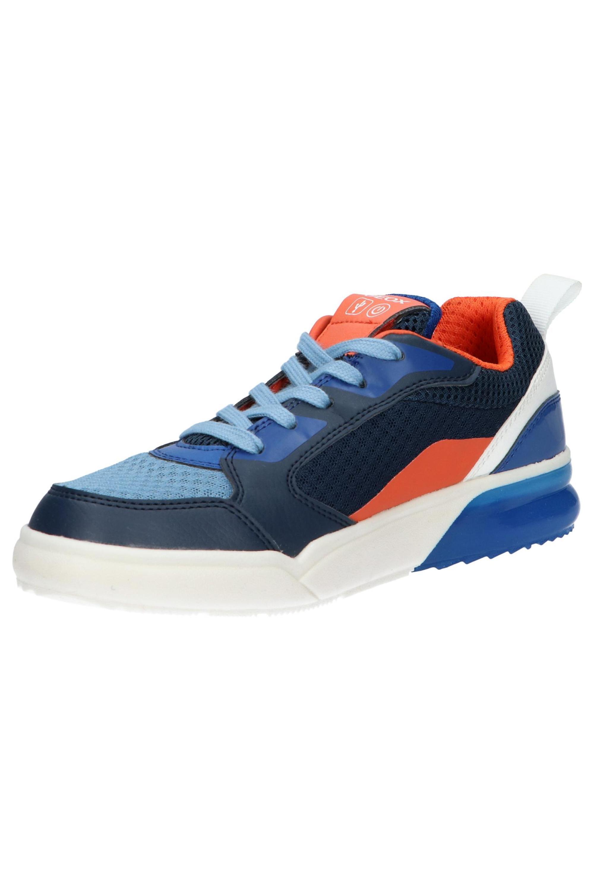 Calçado infantil Geox Jr Grayjay tênis azul escuro 3/5