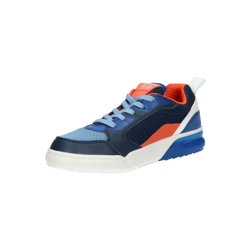 Geox Jr Grayjay gyerek tornacipő - kék-narancs