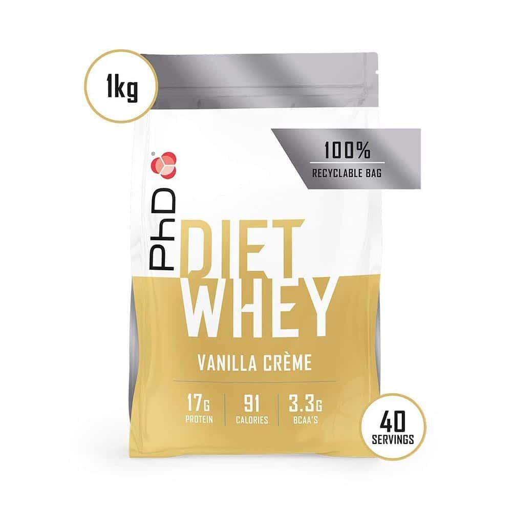 PHD NUTRITION Afslankende Proteïnen - Phd Dieetwei (1 Kg) - Vanille