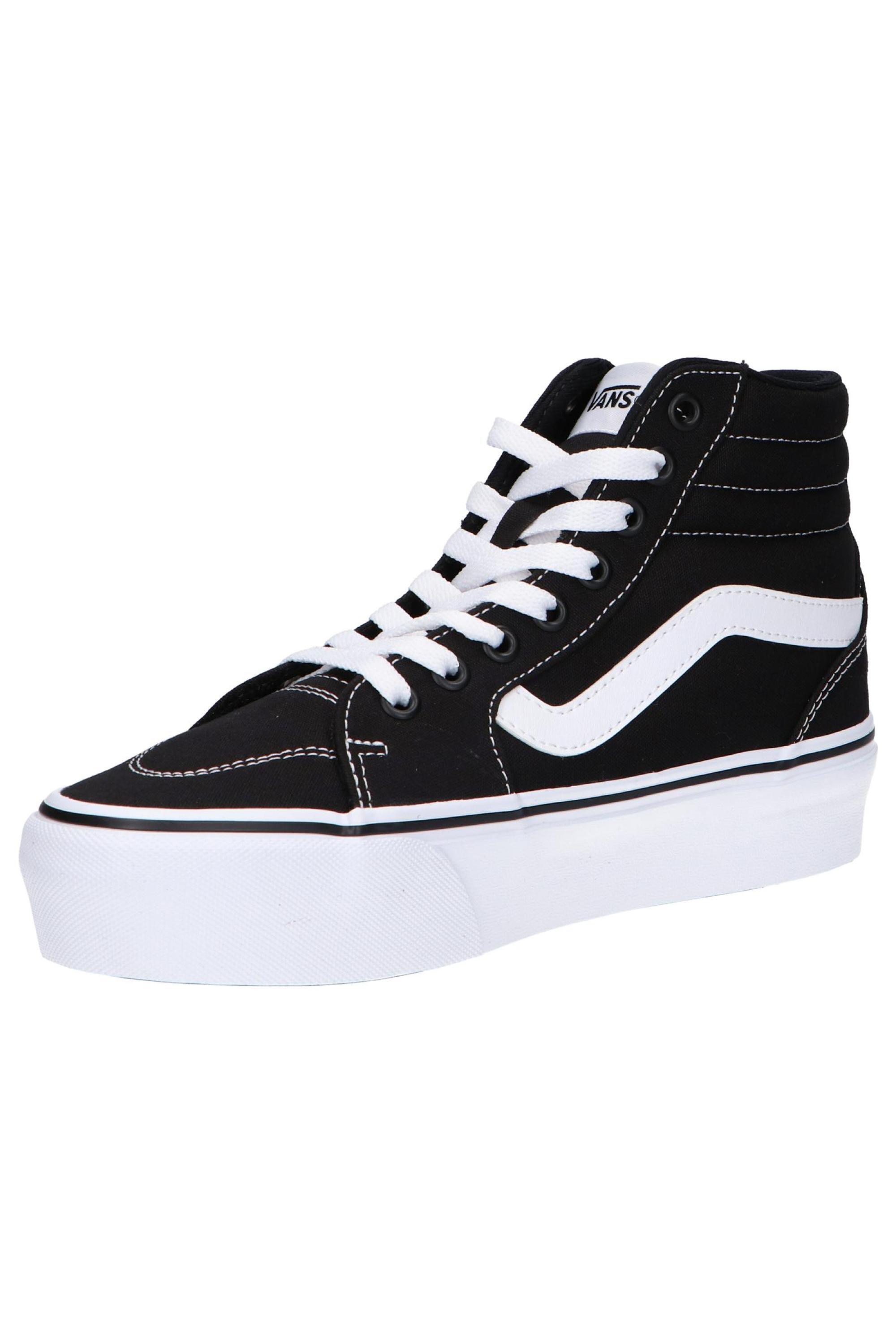 Scarpe da ginnastica da donna Vans Ward nere 3/5