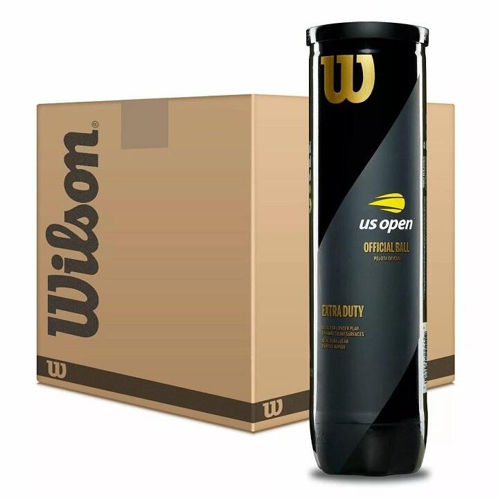 WILSON Wilson US Open Extra Duty Tennis Balls - 18 tubes - 72 balls