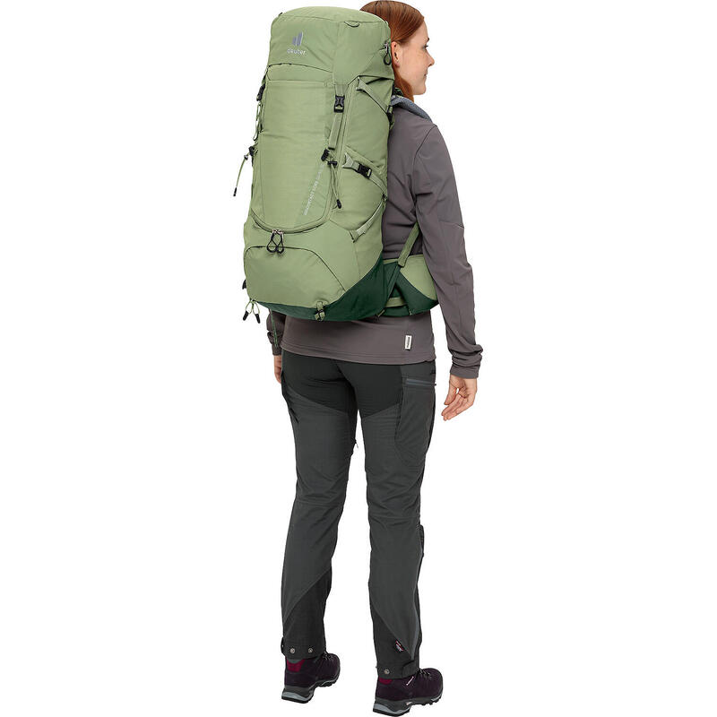Plecak trekkingowy damski Deuter Aircontact Core 45 + 10 SL - grove/ivy
