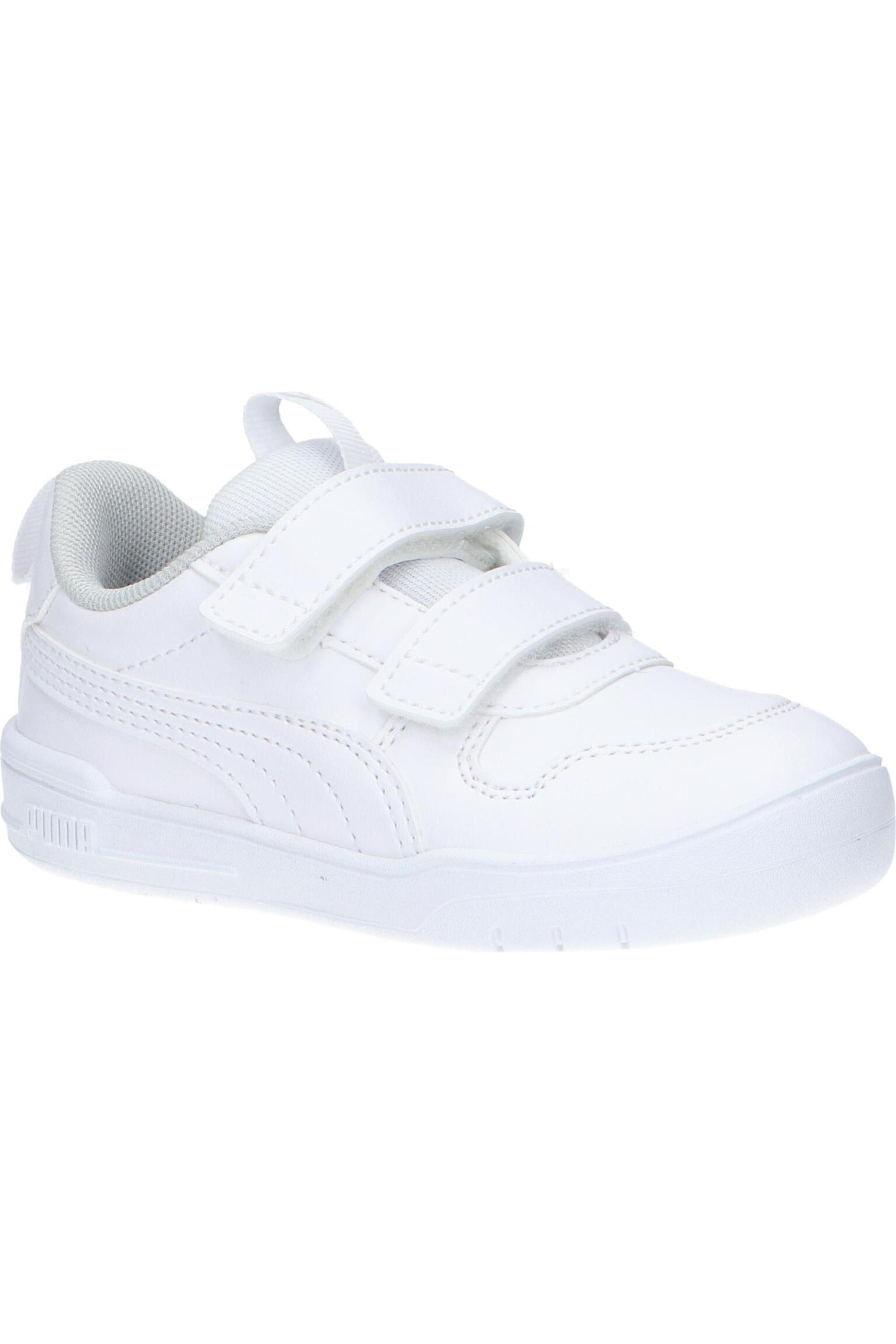 Zapatillas Casual Infantil Para Niños Puma Multiflex SL V Color Blanco-380741-06 2/7