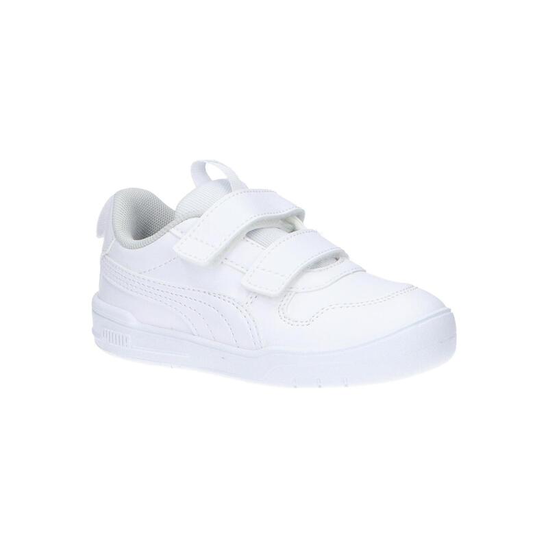 Zapatillas Casual Infantil Para Niños Puma Multiflex SL V Color Blanco-380741-06